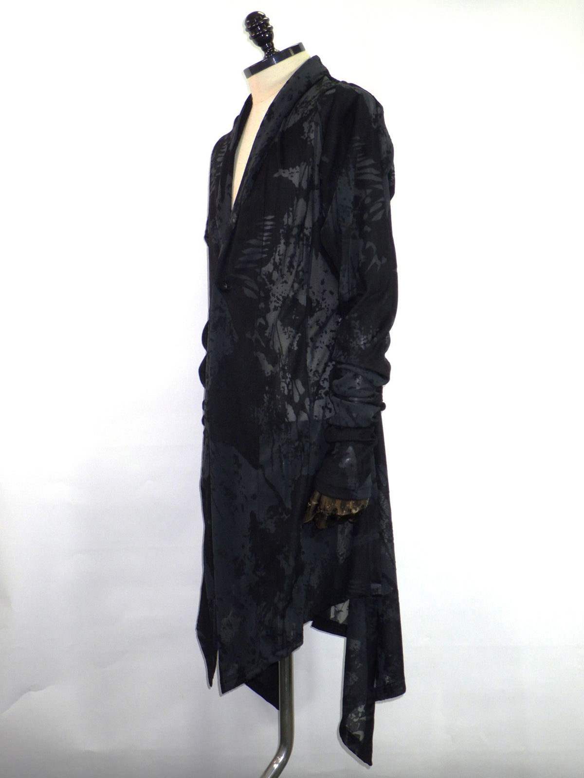 kiryuyrik　Opal Mesh Dolman Flare Cardigan　KW-HT32-951