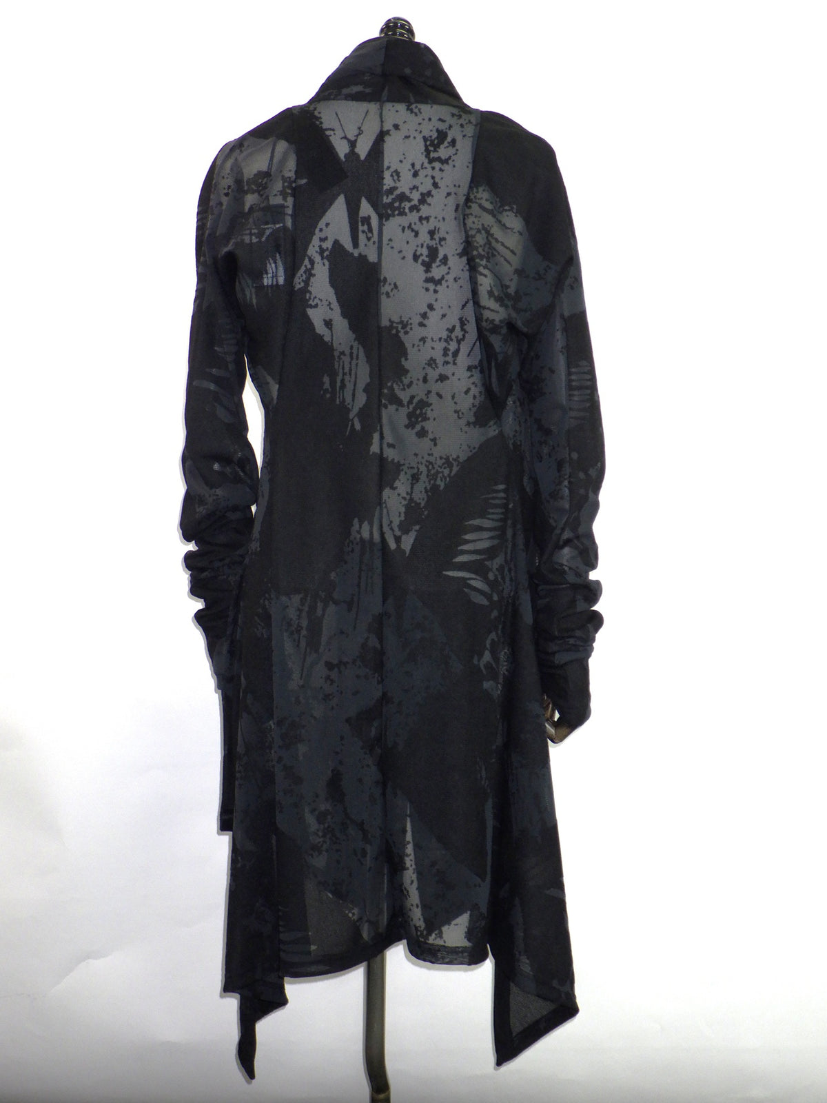 kiryuyrik　Opal Mesh Dolman Flare Cardigan　KW-HT32-951
