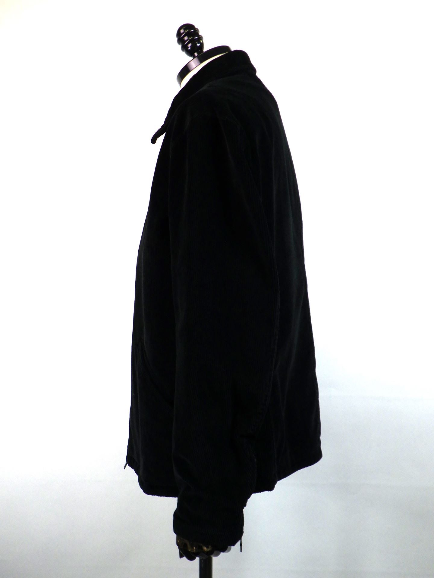 wjk　ヘビーコーデュロイライダースジャケット　2078co29g-BK