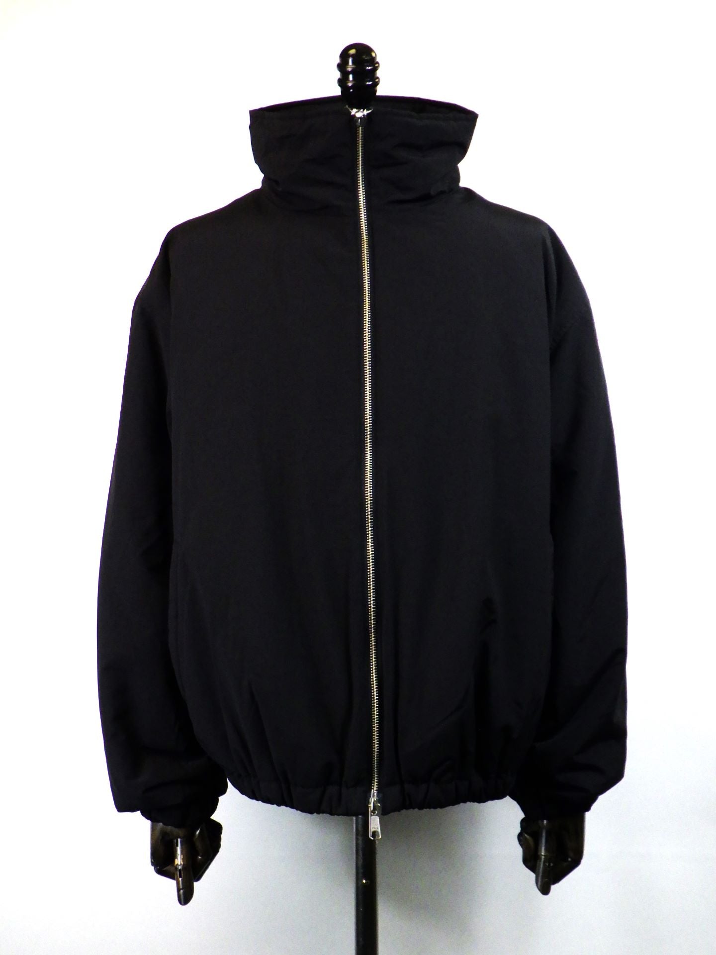 SUPERTHANKS　ジップアップパディットショートジャケット　ST254JK02-BK