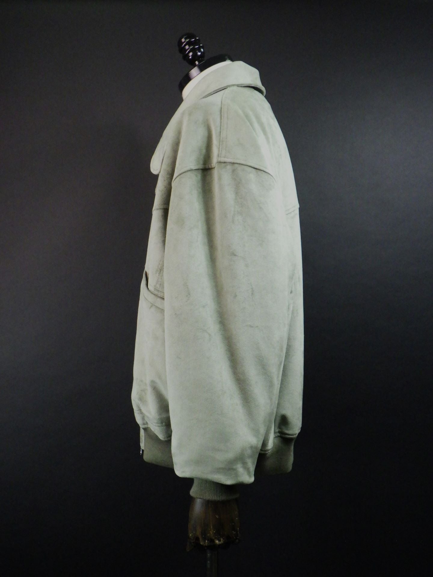 SUPERTHANKS　フェイクスエードパディットブルゾン　ST254JK03-L.KH