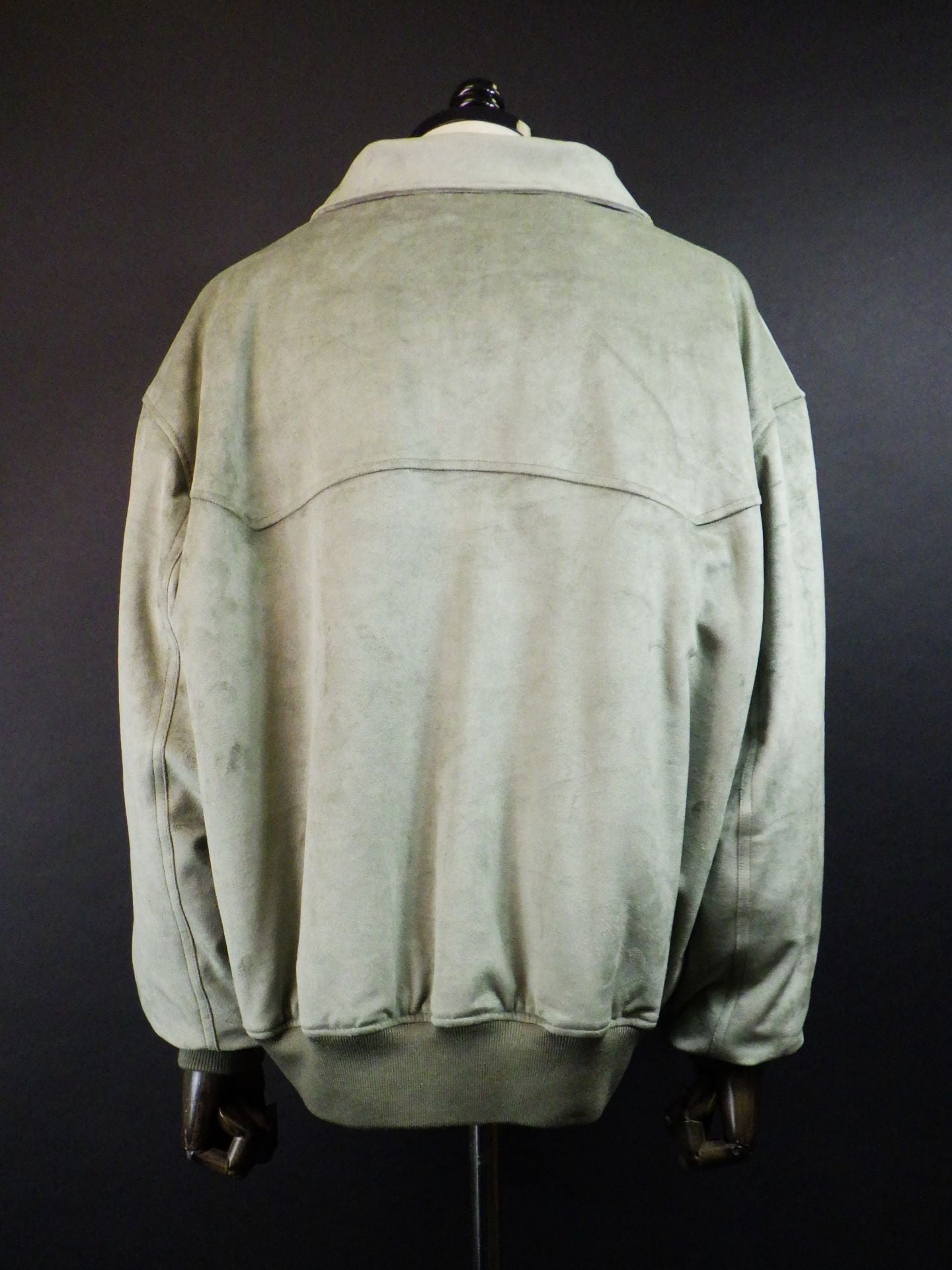 SUPERTHANKS　フェイクスエードパディットブルゾン　ST254JK03-L.KH