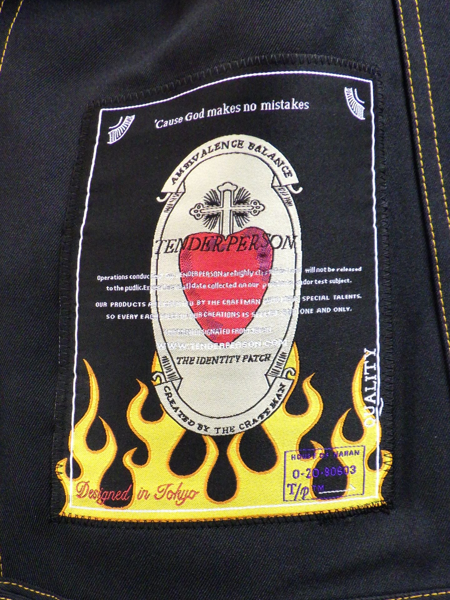 TENDER PERSON　トラッカージャケット　SLIT-4229