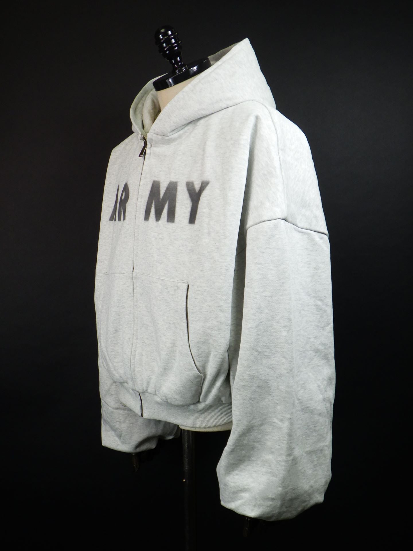 FORSOMEONE　スウェットパッファーフーディー　78001151-H.GRY