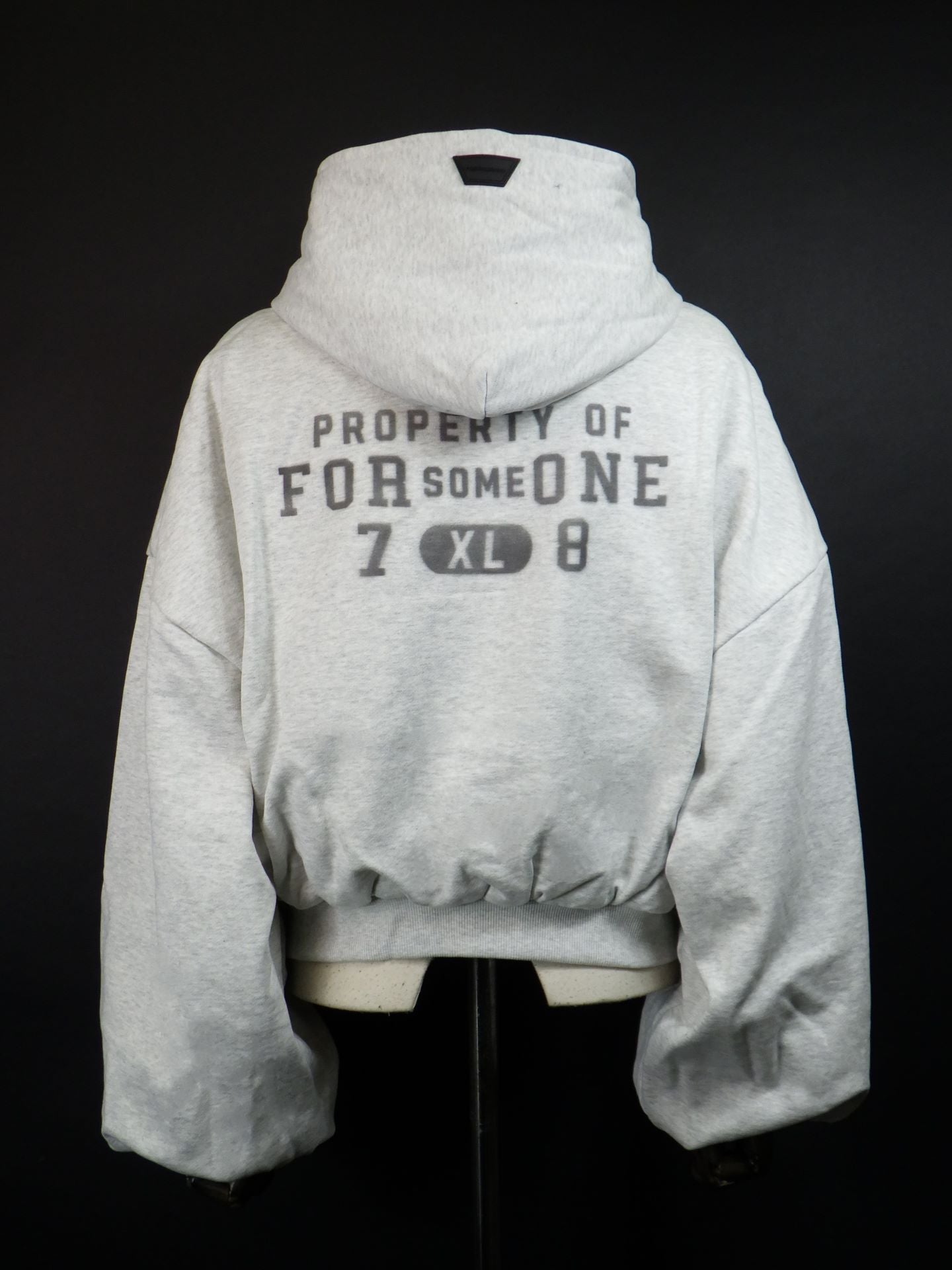 FORSOMEONE　スウェットパッファーフーディー　78001151-H.GRY