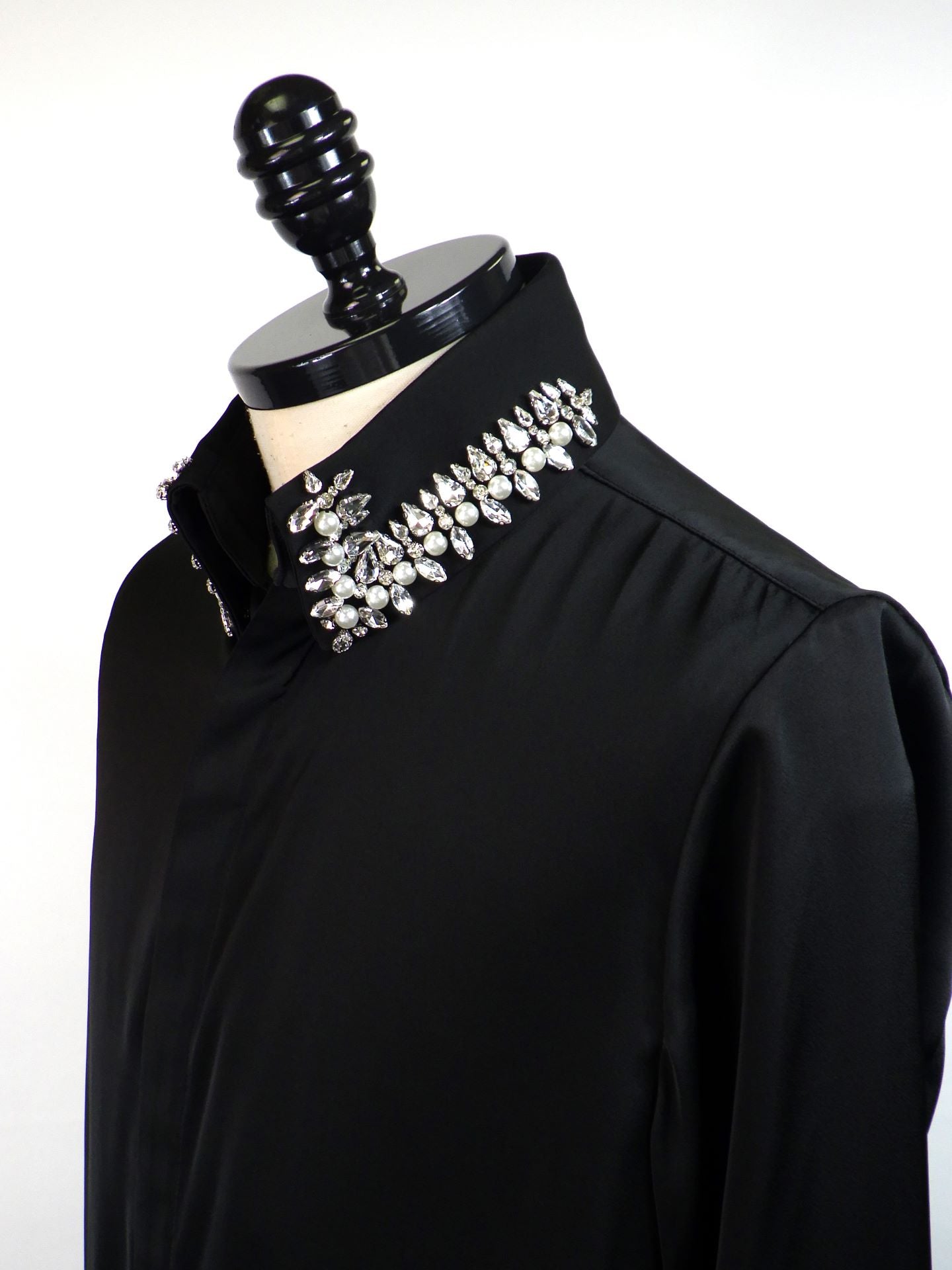 SOS TE NUTO　パールビジューデコラティブシャツ　2616Z05