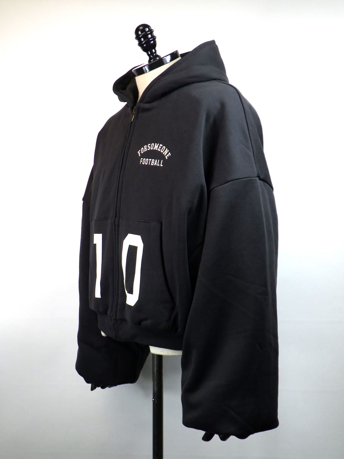 FORSOMEONE　スウェットパッファーフーディー　78001151-D.GRY