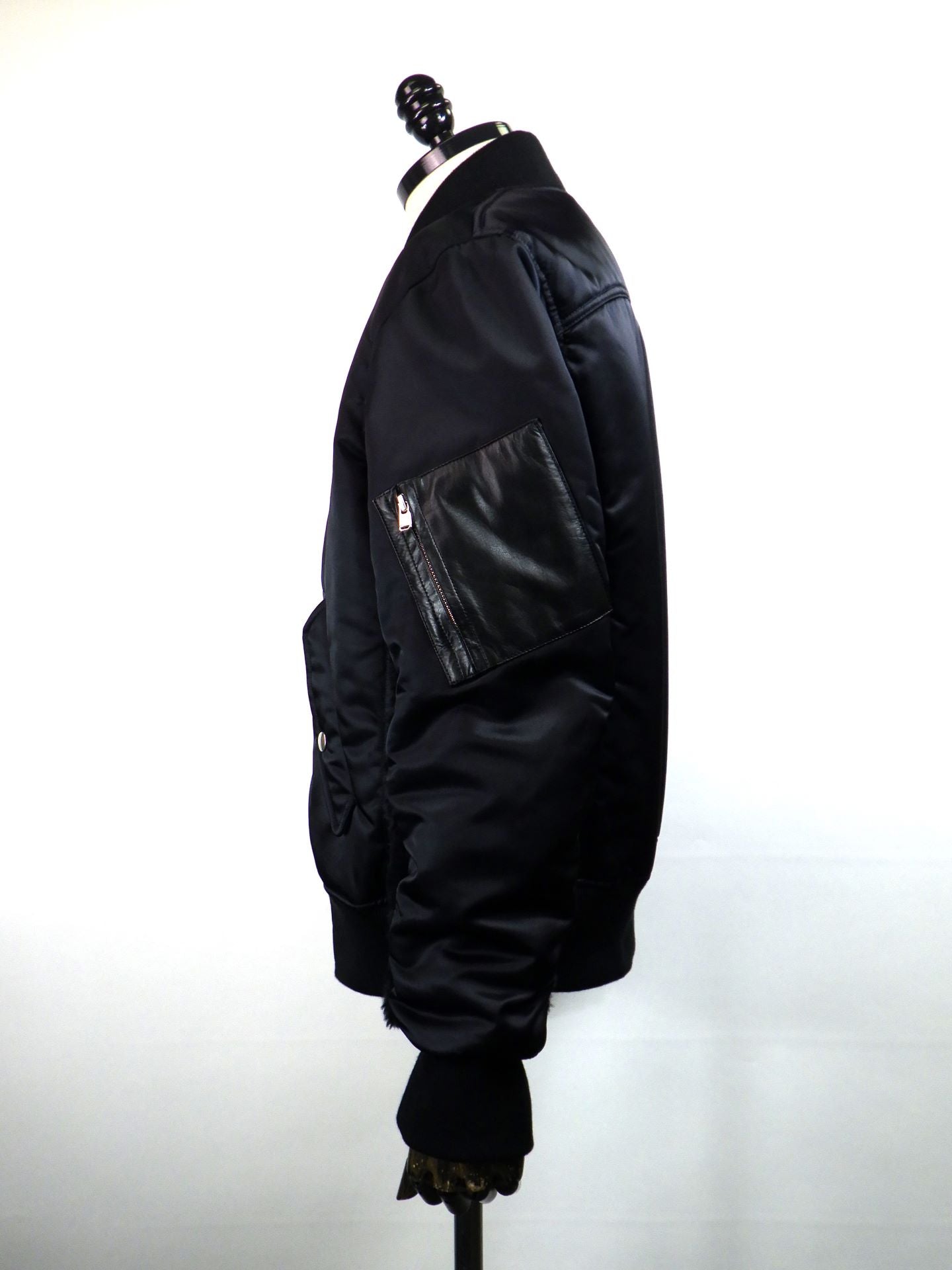 ACANTHUS　LIMONTA NYLON MA-1　JK2202LEO-BK･BKBOA