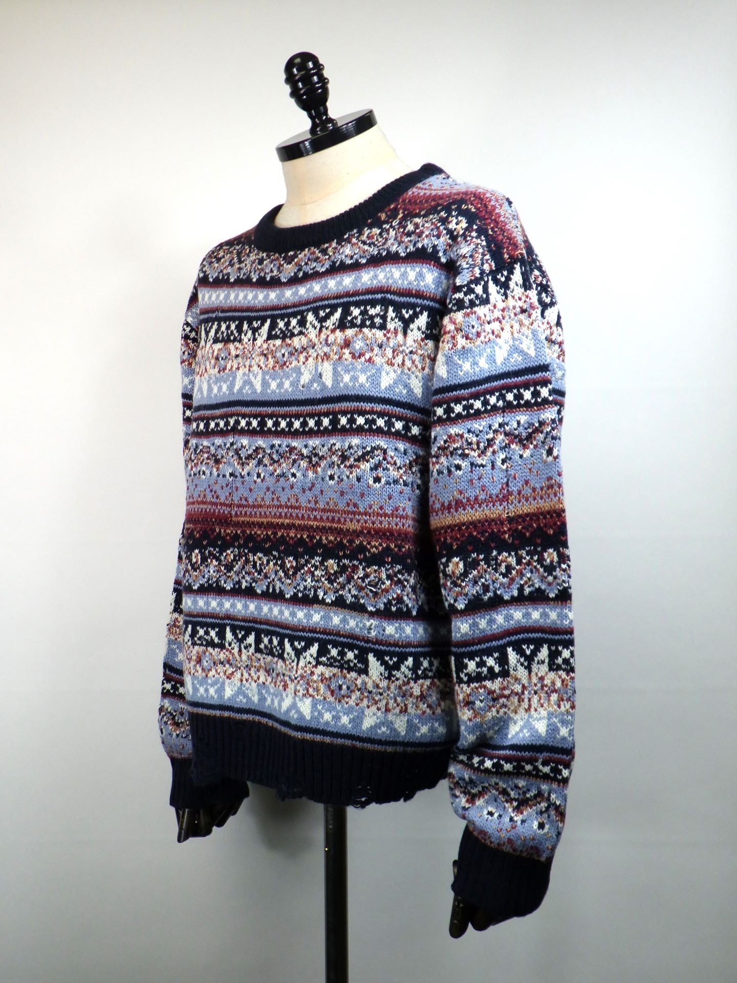 FORSOMEONE　ノルディックグランジニット　78001154-NAV