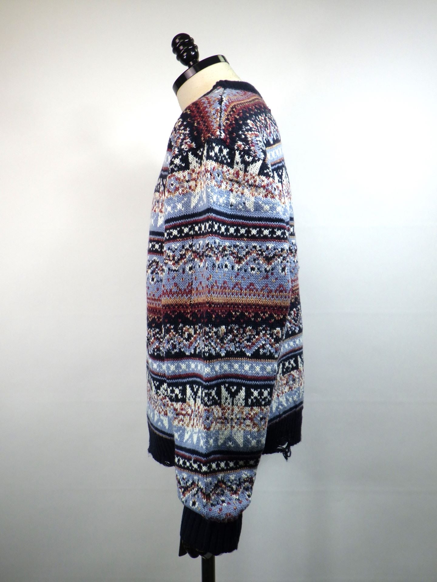 FORSOMEONE　ノルディックグランジニット　78001154-NAV