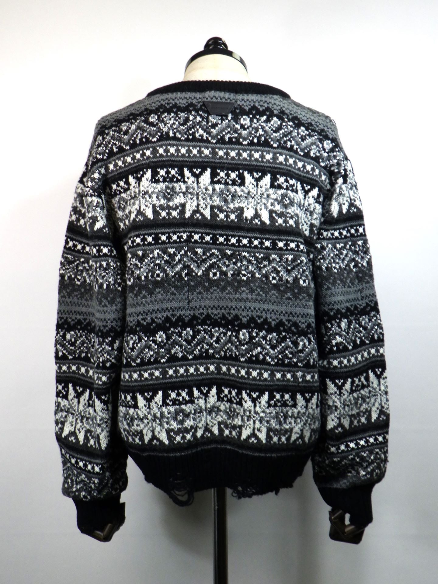 FORSOMEONE　ノルディックグランジニット　78001154-BK