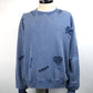 DELUXE　サボタージュスウェット　25AD2689-BL