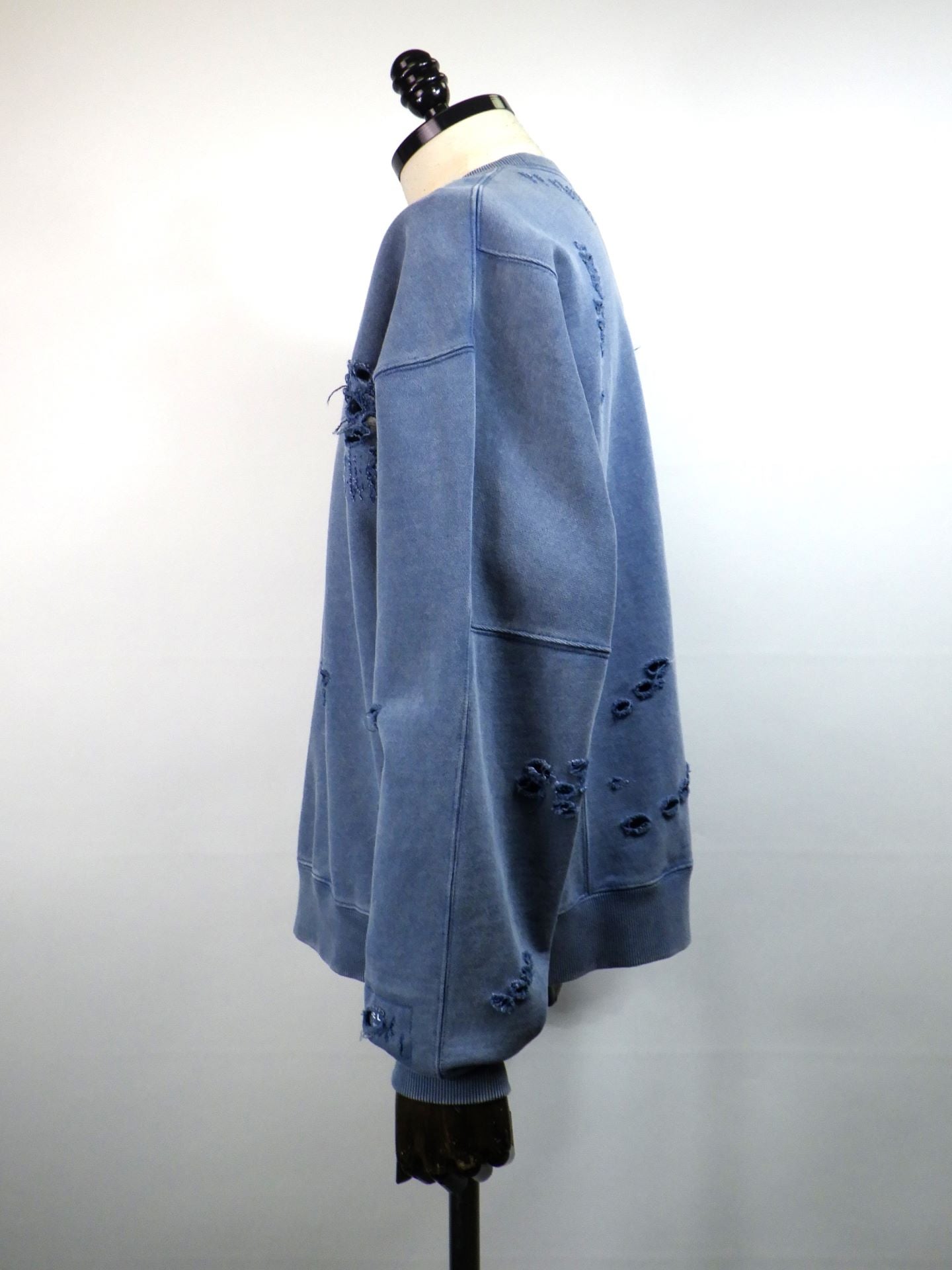 DELUXE　サボタージュスウェット　25AD2689-BL