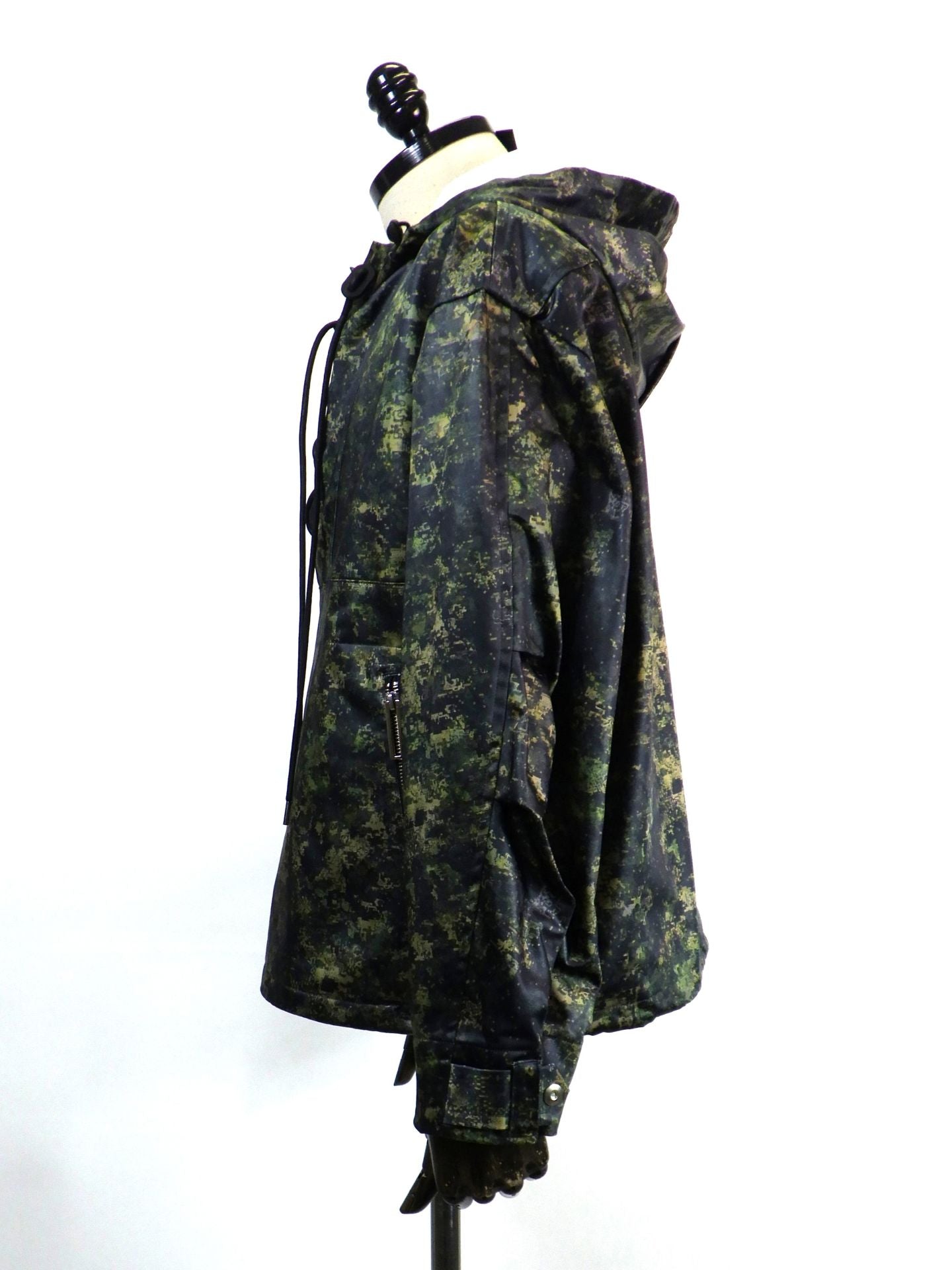 NAPE_　ヘビーサテンアノラックフーディジャケット　688-T