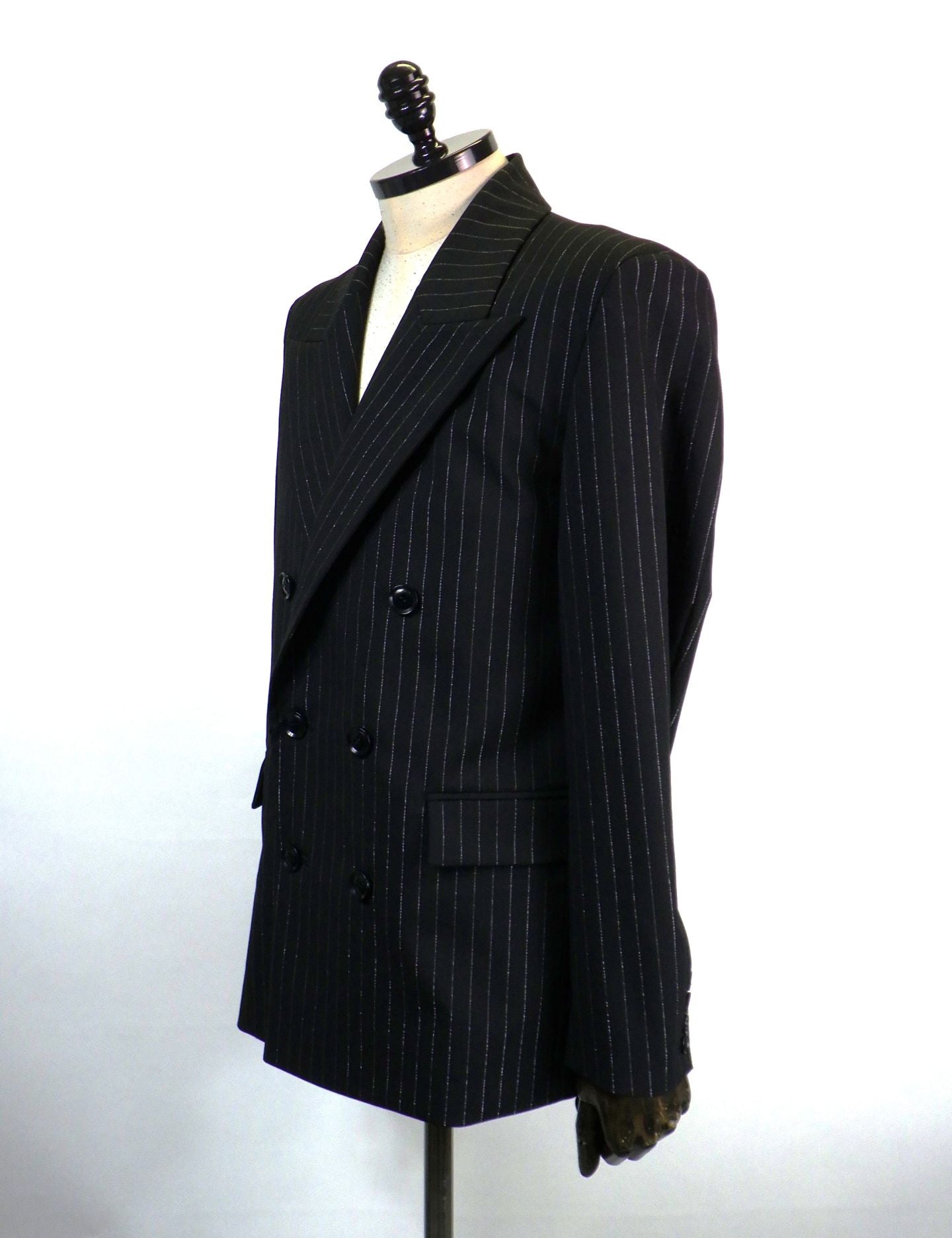 NOWL　ラメストライプダブルジャケット　2613005NZ