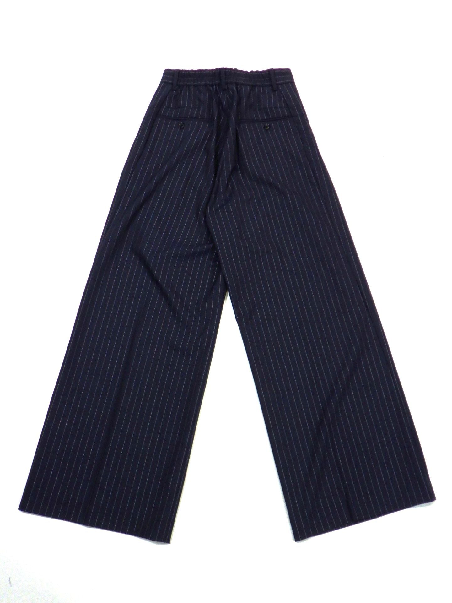 NOWL　ラメストライプワイドパンツ　2615002NZ