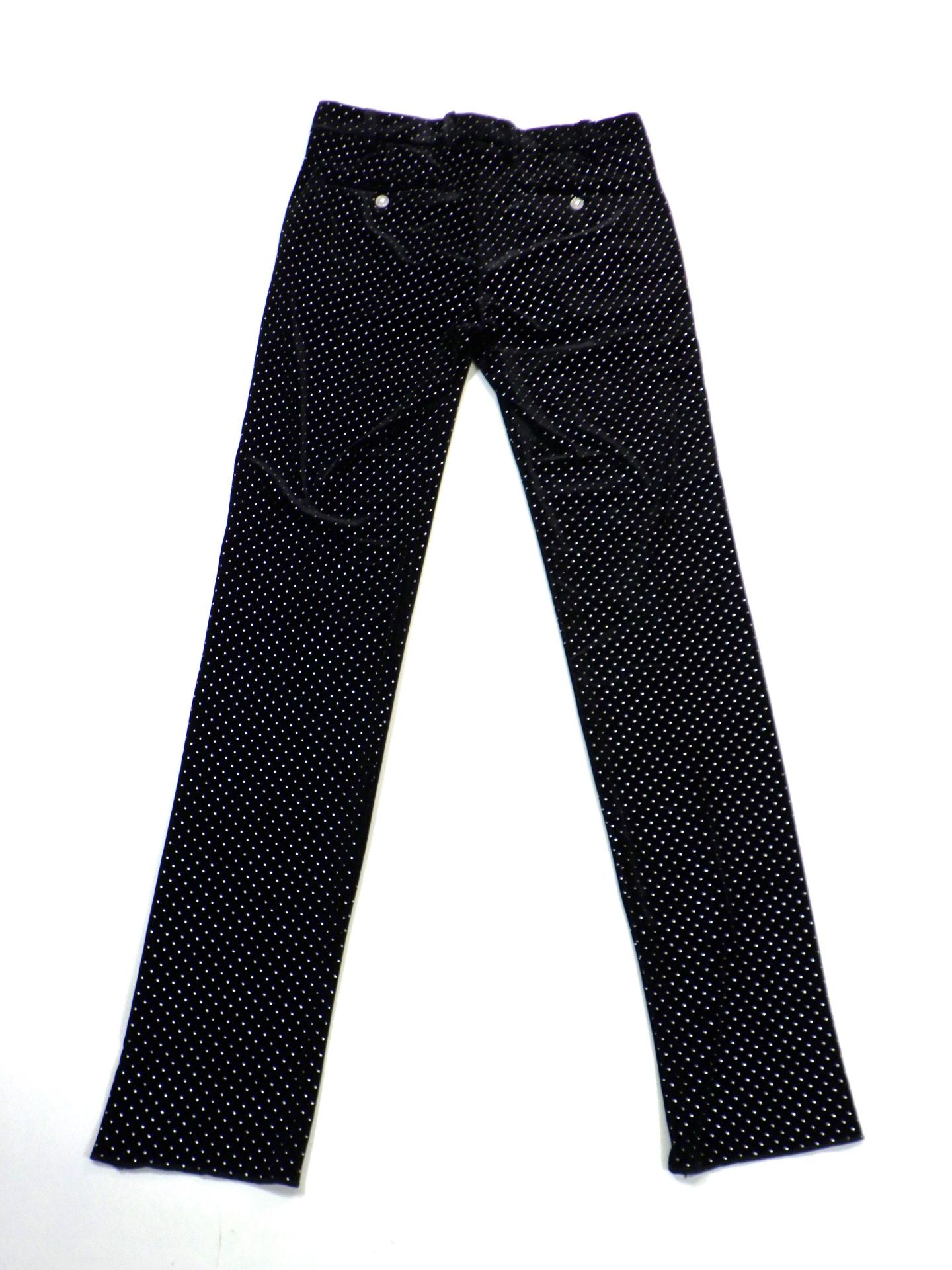 SOS TE NUTO　シルバードットベロアパンツ　2615Z00