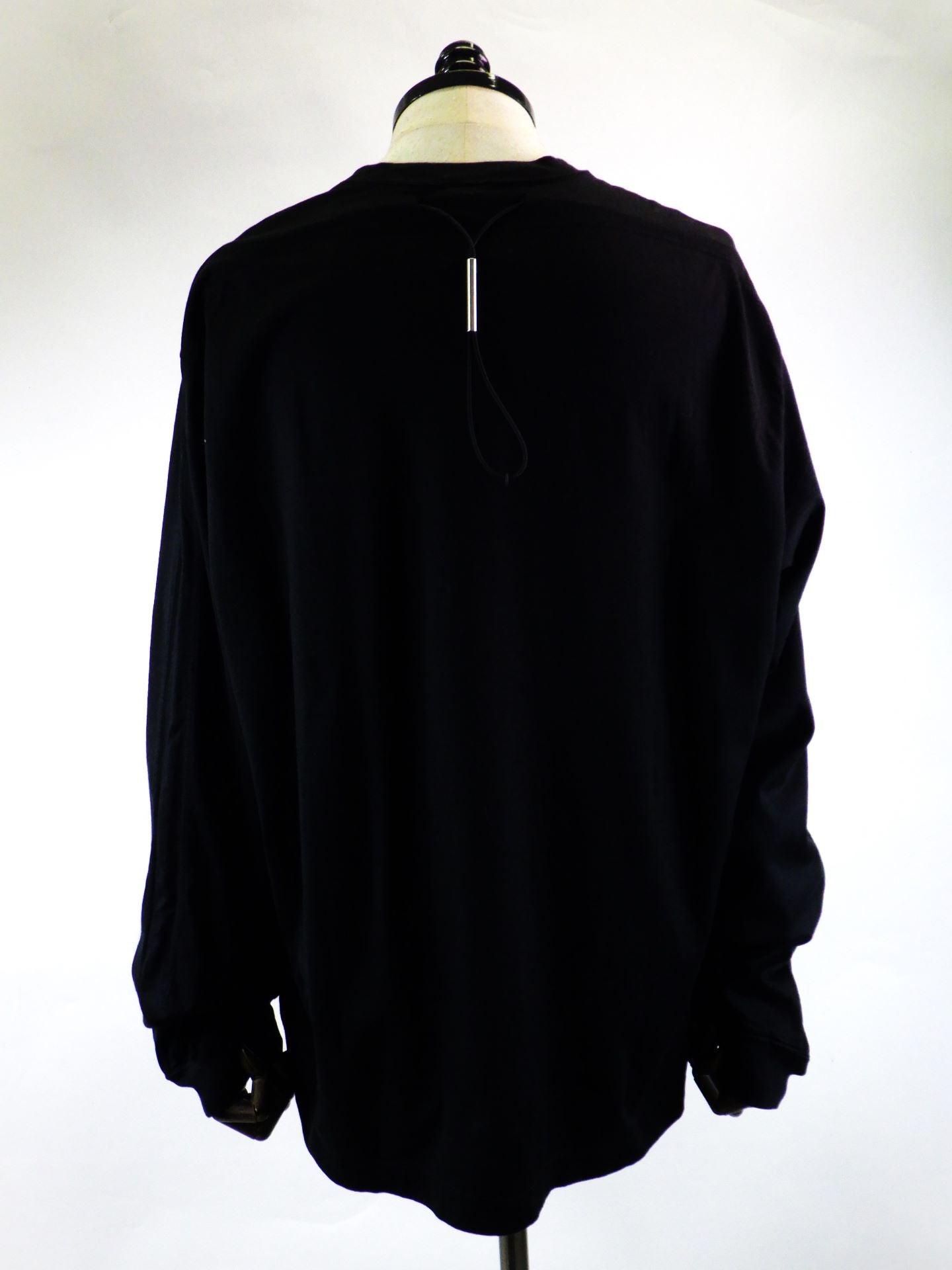 VEIN　100/3スエードジャージヴェッセルL/ST-シャツ　VJ52-324-BK