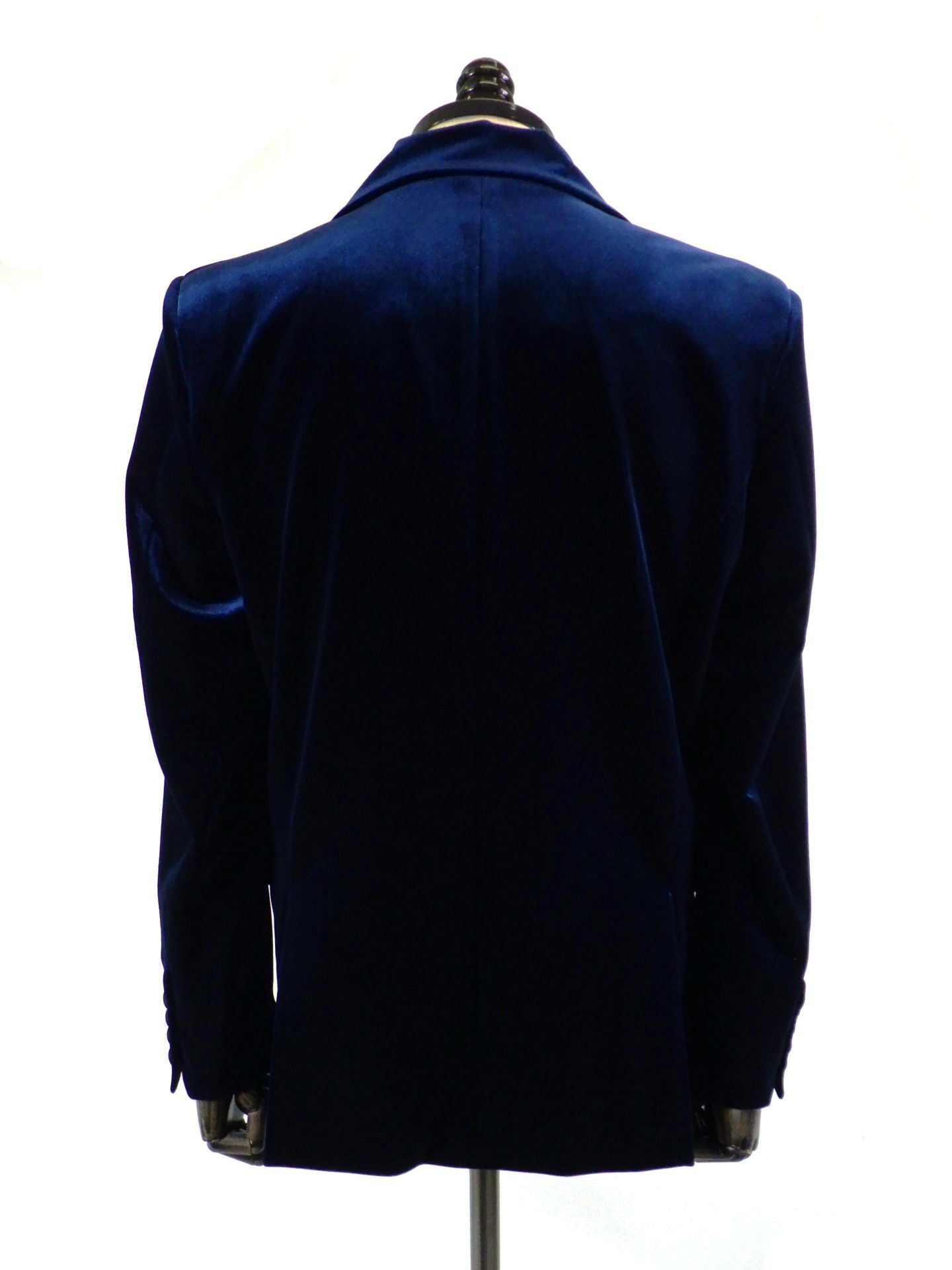 NOWL　サテンラペルベロアダブルジャケット　2613001NZ