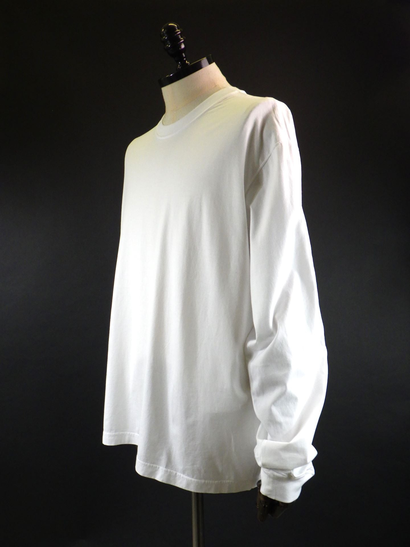 VEIN　100/3スエードジャージヴェッセルL/ST-シャツ　VJ52-324-WH