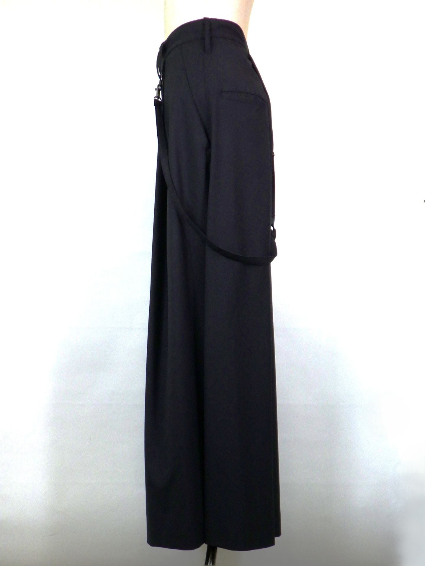 kiryuyrik TWSトロピカルサスペンダーワイドタックスラックス KU-HP63