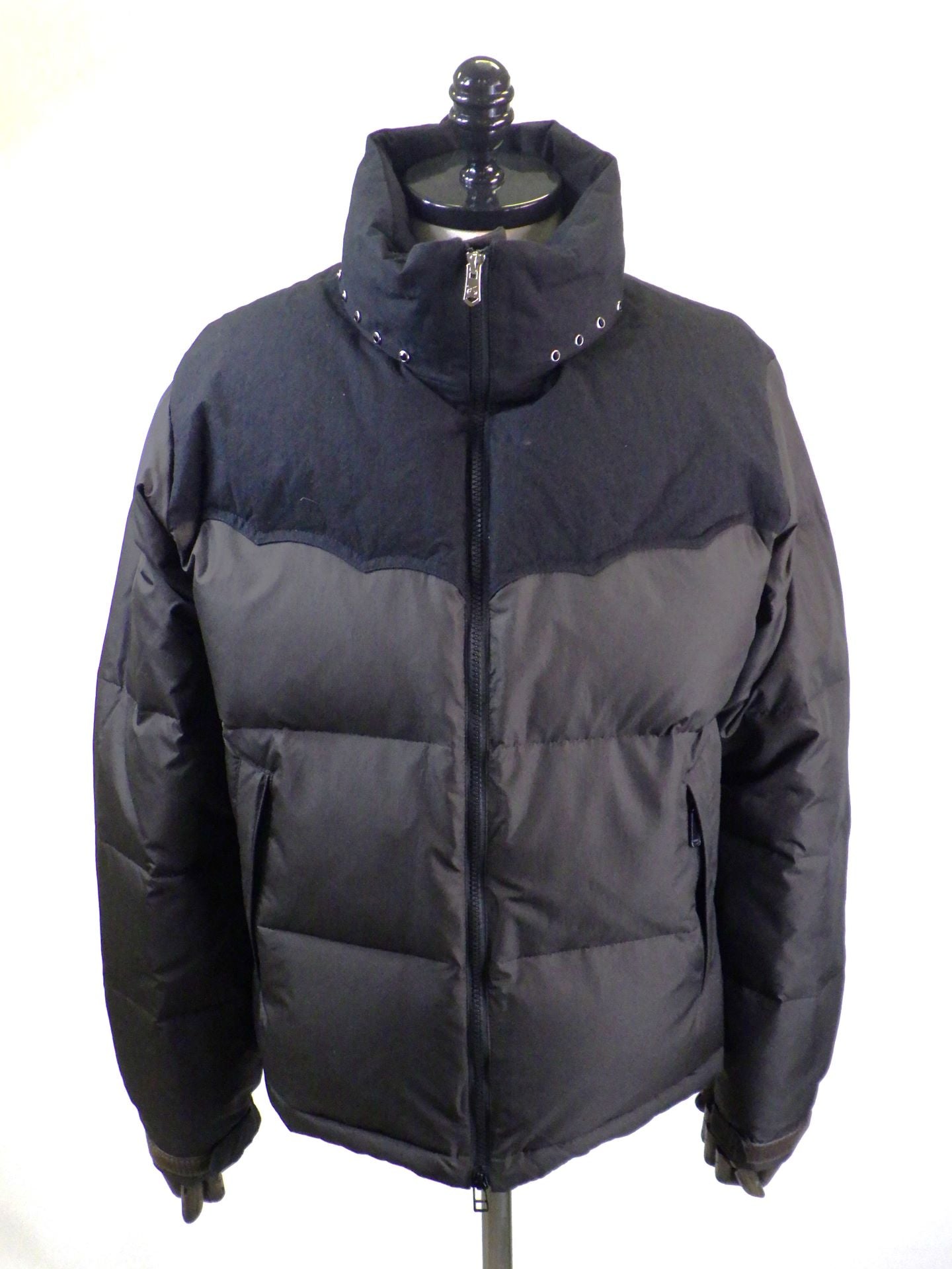 roarguns　ストーンネイルダウンジャケットブルゾン　25FGB-08-BR×BK