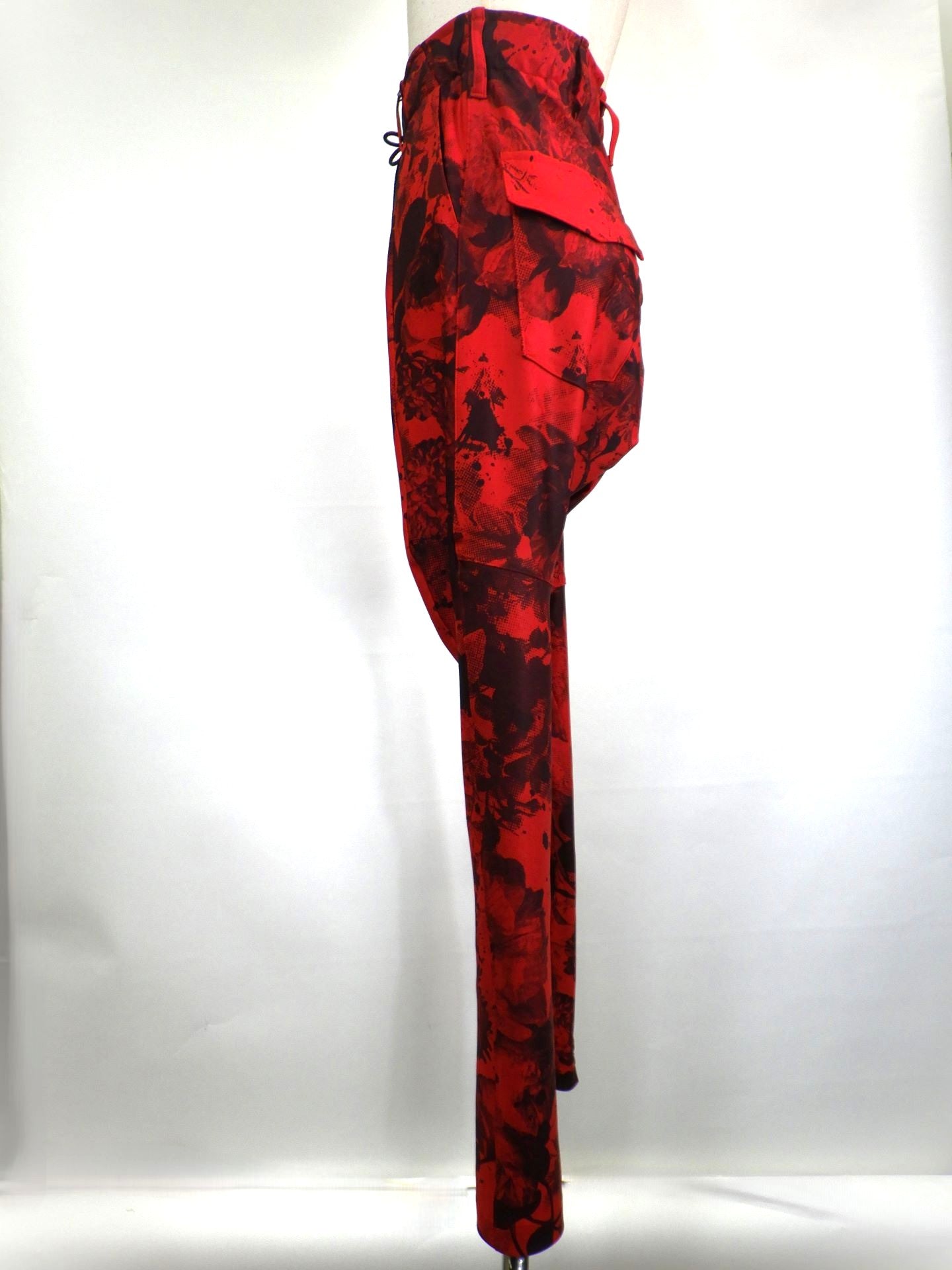 kiryuyrik　フローラハイテンションジャージーサルエルパンツ　KU-HP60-907