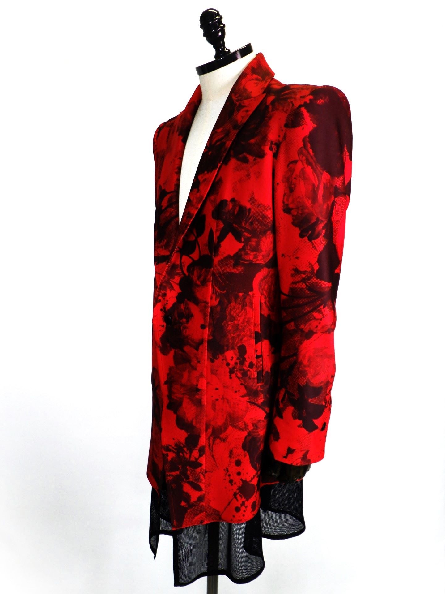 kiryuyrik　フローラハイテンションジャージーレイヤードジャケット　KU-HJ35-907