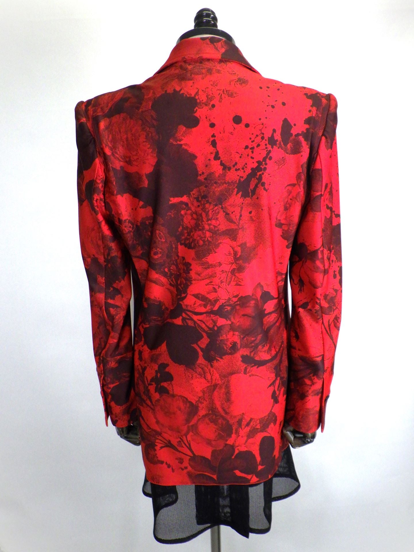 kiryuyrik　フローラハイテンションジャージーレイヤードジャケット　KU-HJ35-907