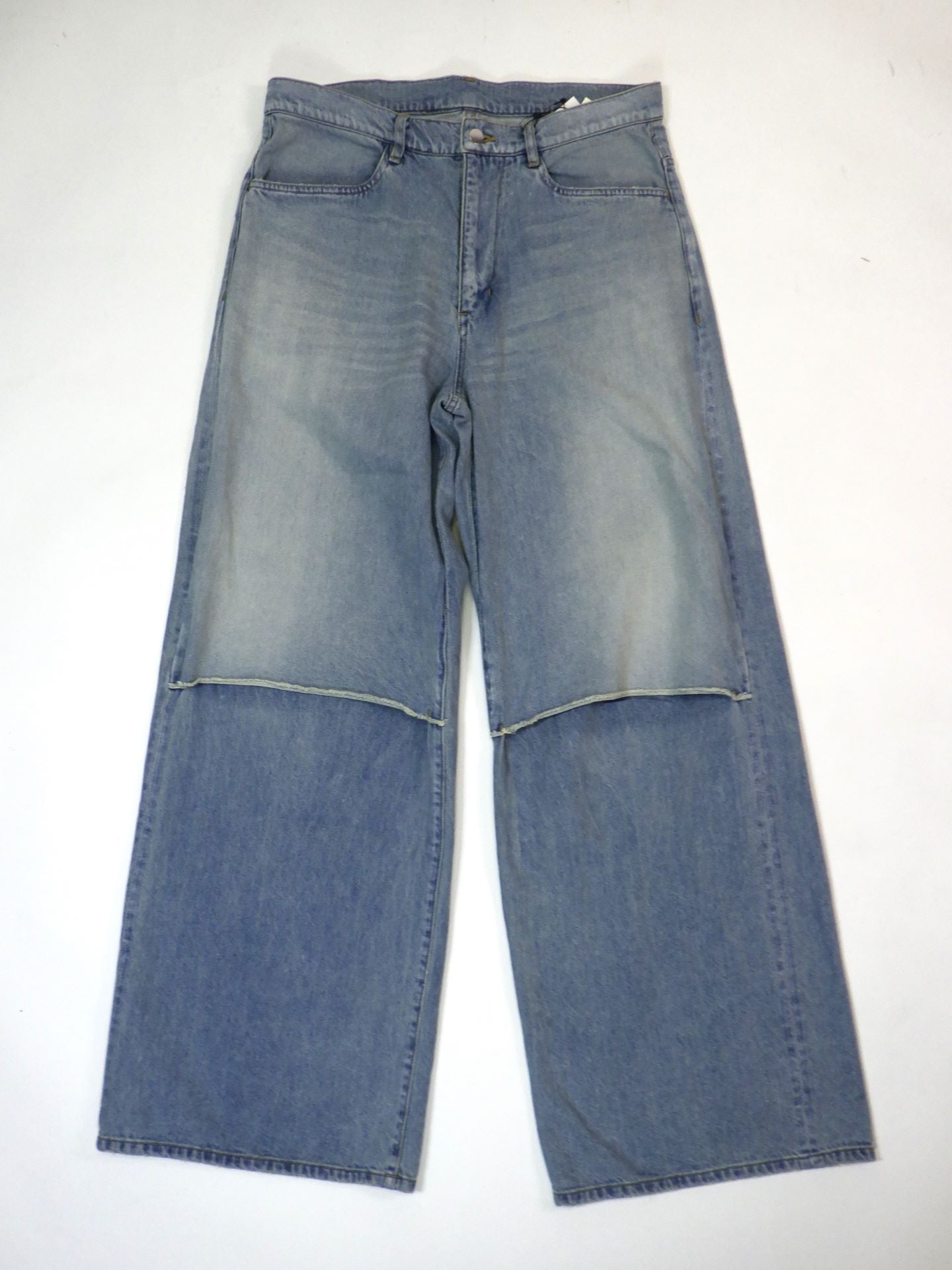 VEIN　11ozデニムカットオフバギートラウザーズ　VP52-311-L.NV