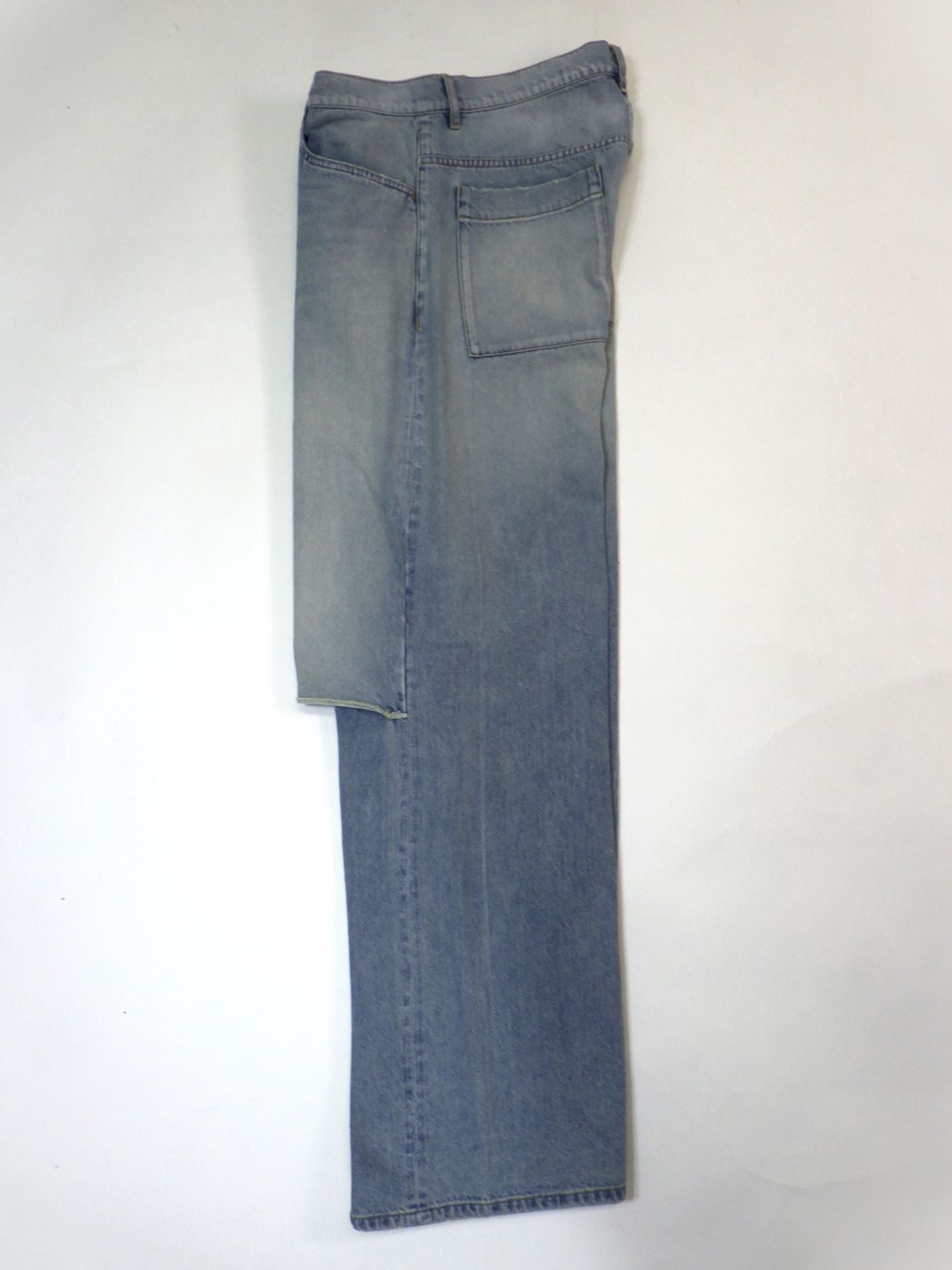 VEIN　11ozデニムカットオフバギートラウザーズ　VP52-311-L.NV