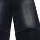 VEIN　11ozデニムカットオフバギートラウザーズ　VP52-311-BK