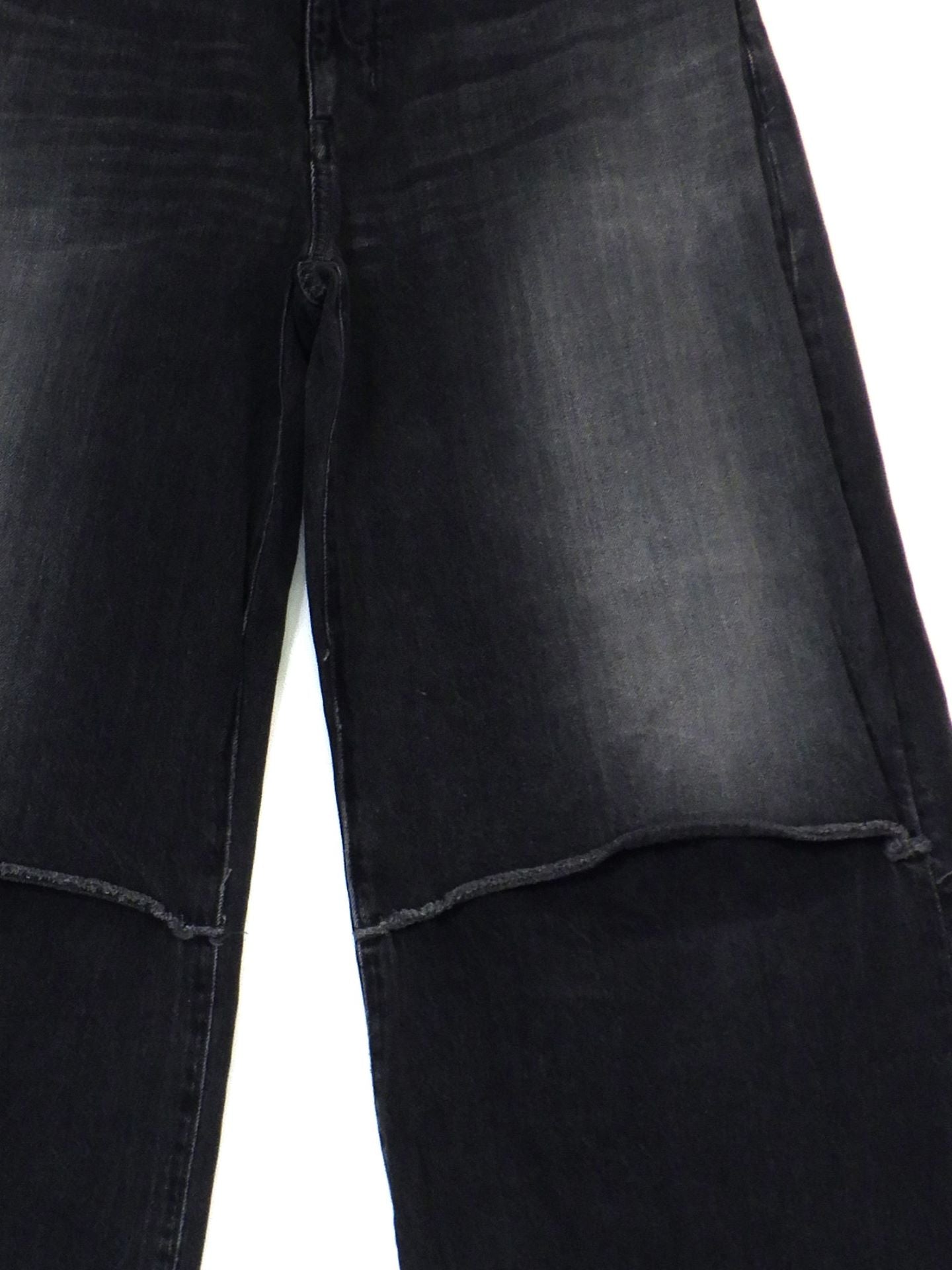 VEIN　11ozデニムカットオフバギートラウザーズ　VP52-311-BK