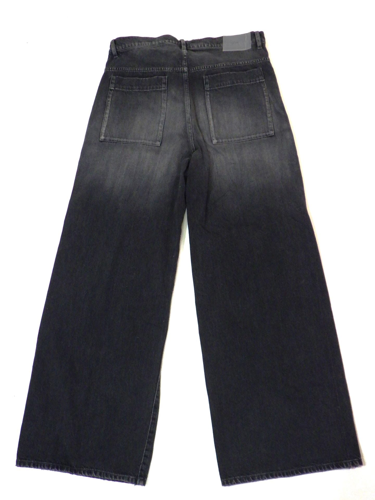 VEIN　11ozデニムカットオフバギートラウザーズ　VP52-311-BK