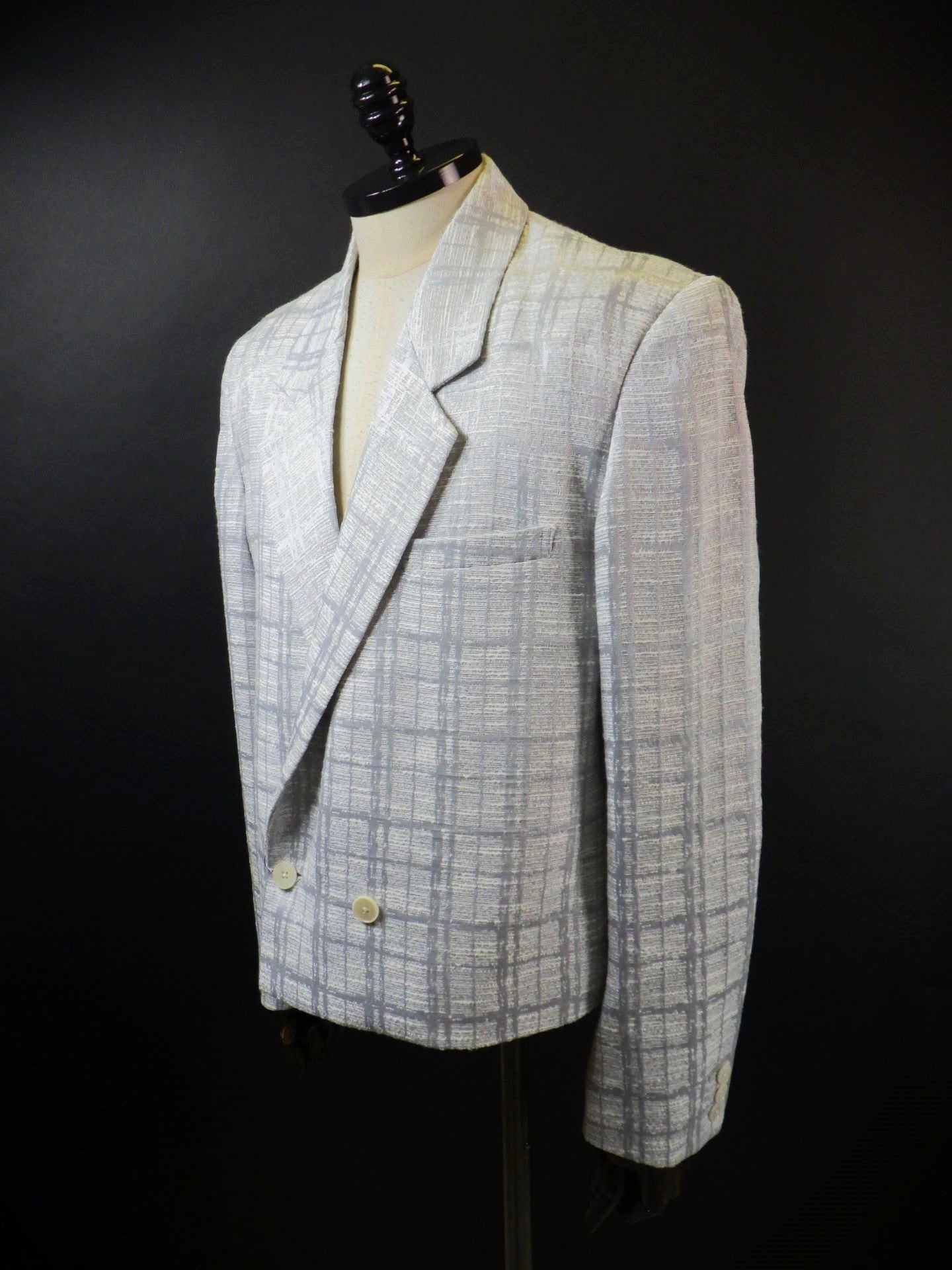 GALAABEND　ツイードカスタムビンテージショートダブルジャケット　2502H2035