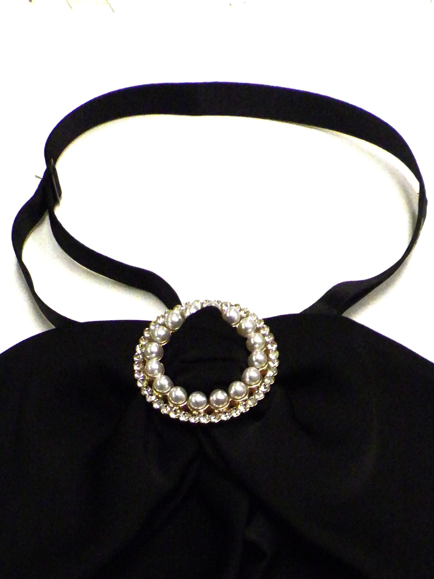 SOS TE NUTO　パールバックルリボンタイ　2619Z07