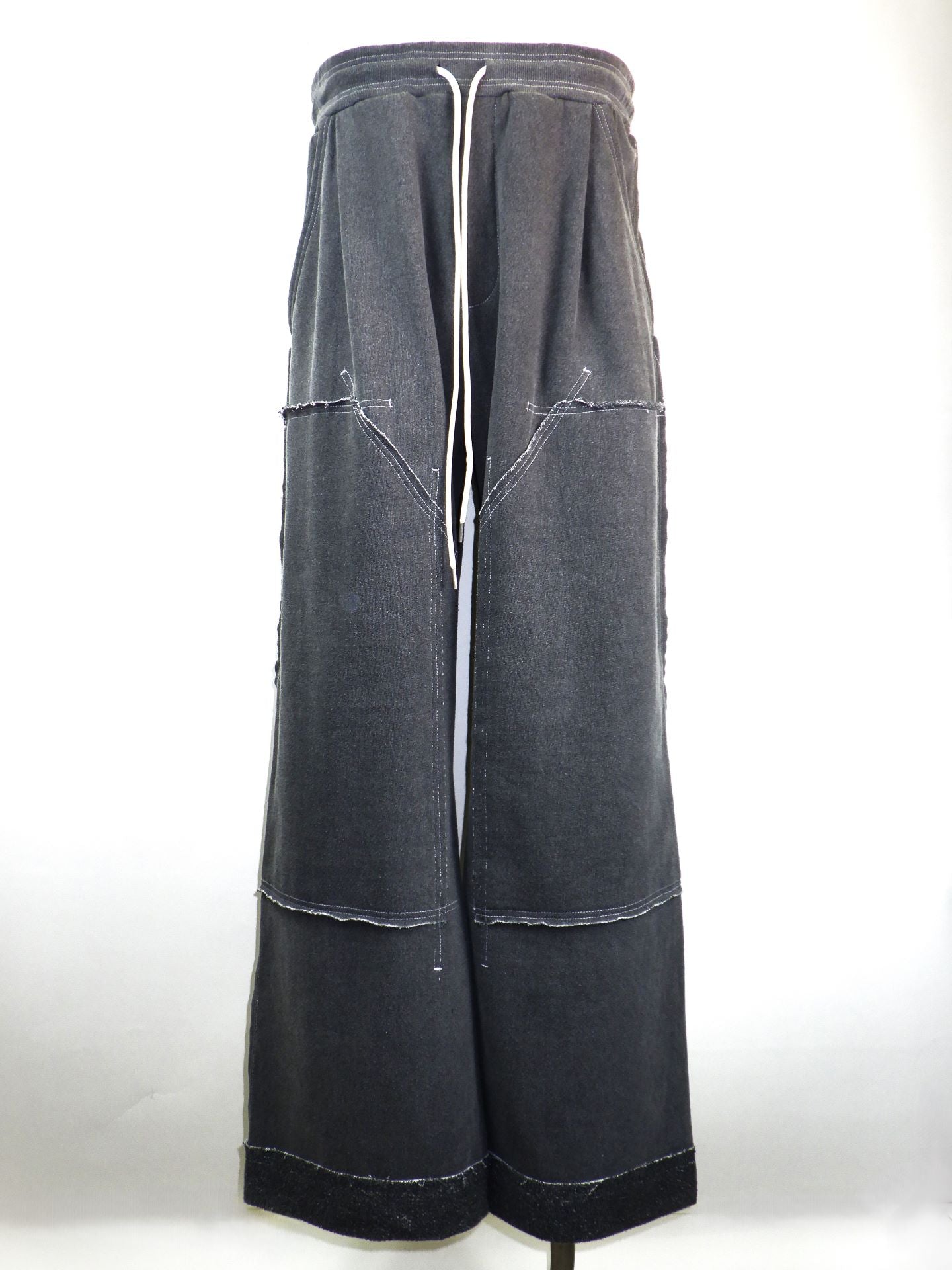 NAPE_　ピグメントスウェットパンツ　386-GY