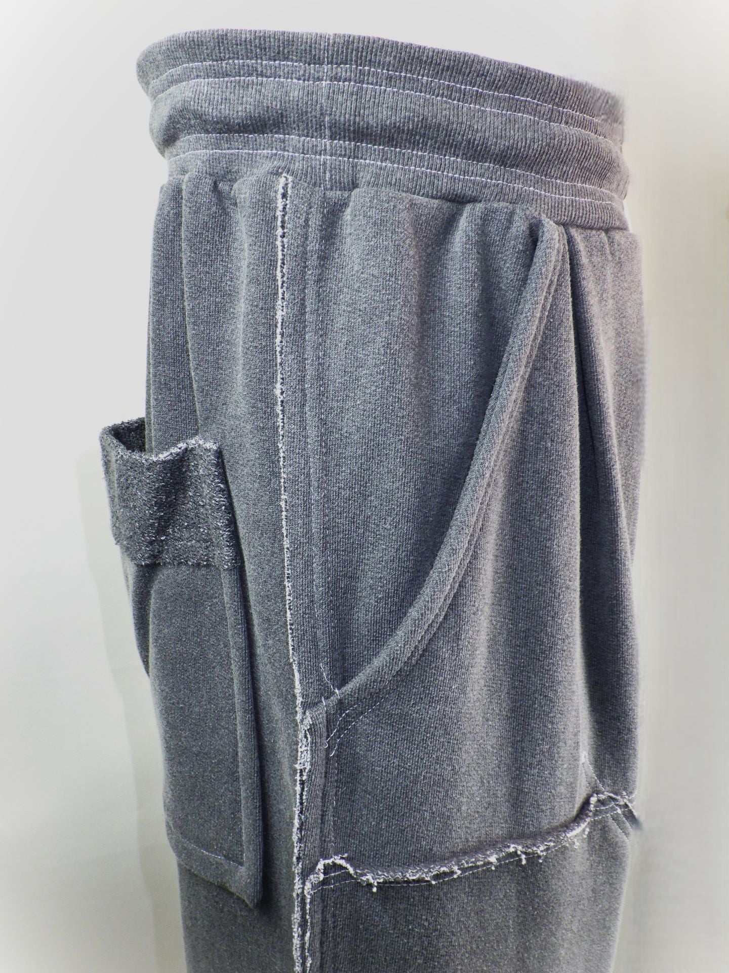 NAPE_　ピグメントスウェットパンツ　386-GY