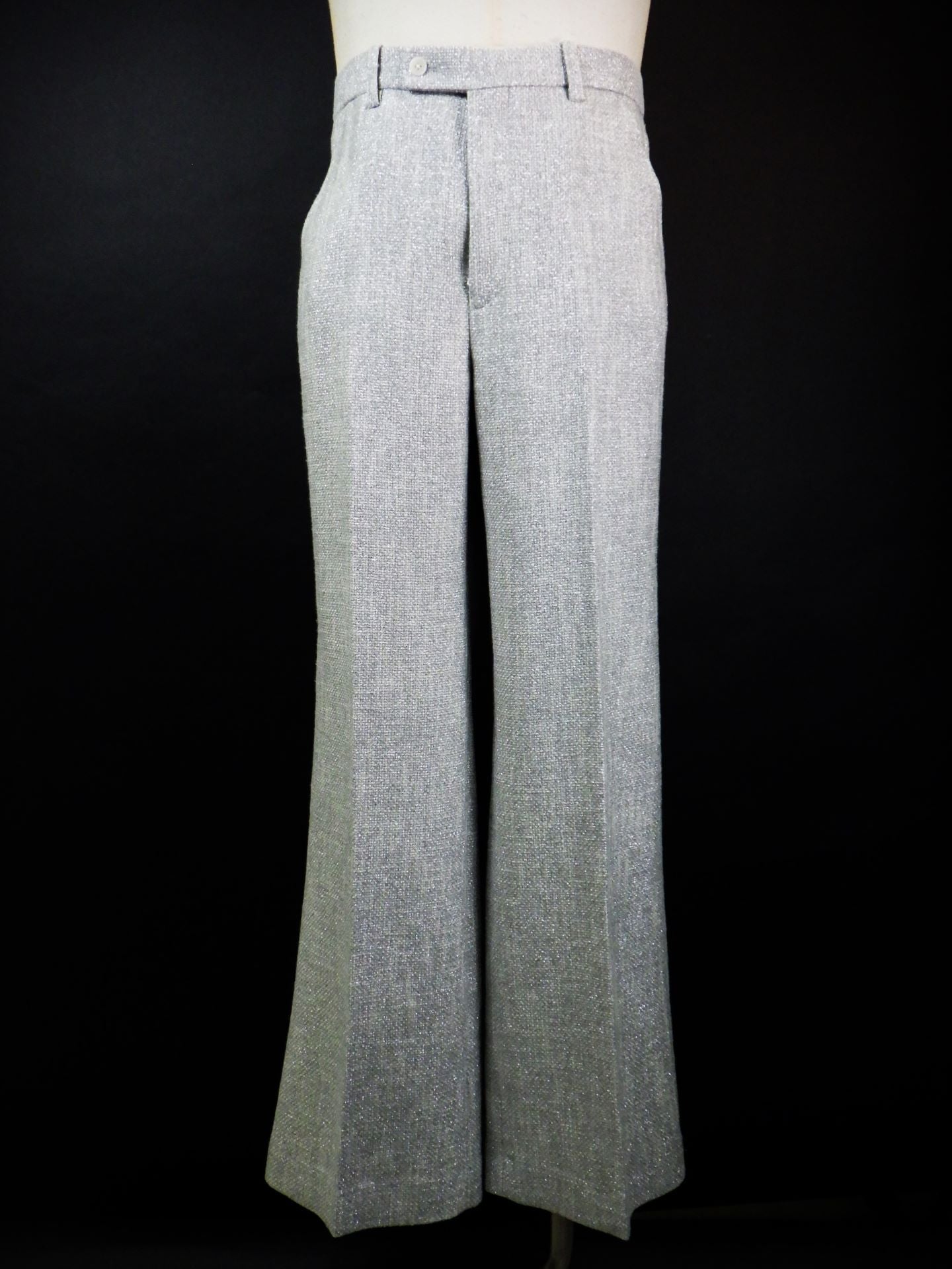 GALAABEND　80' セミワイドレッグスラックス　2502H5043-SLV