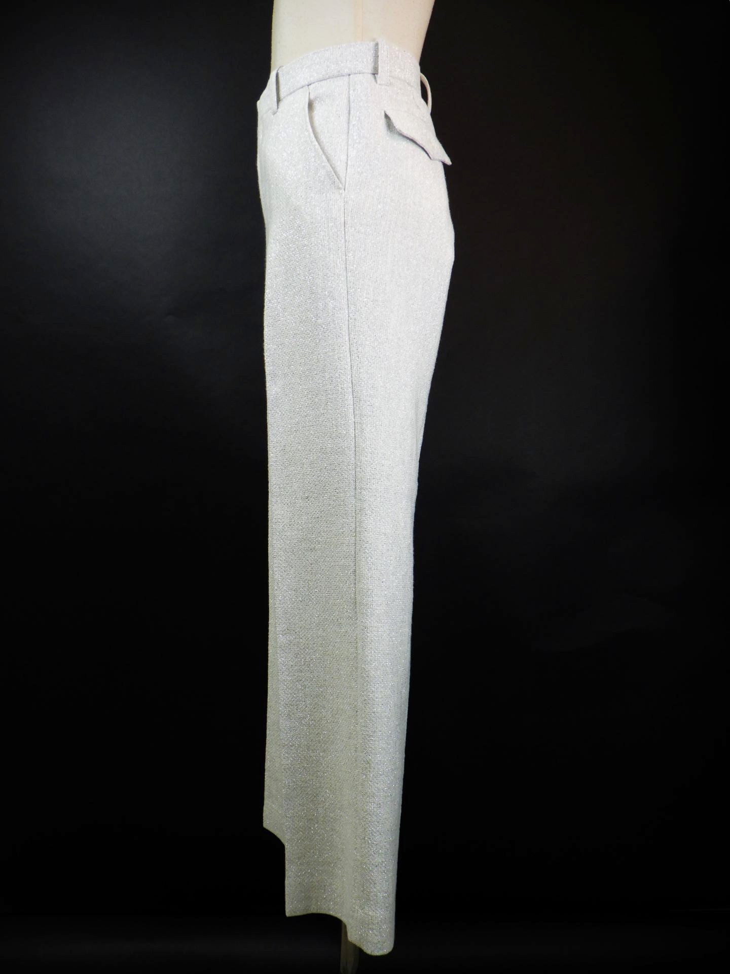 GALAABEND　80' セミワイドレッグスラックス　2502H5043-WH