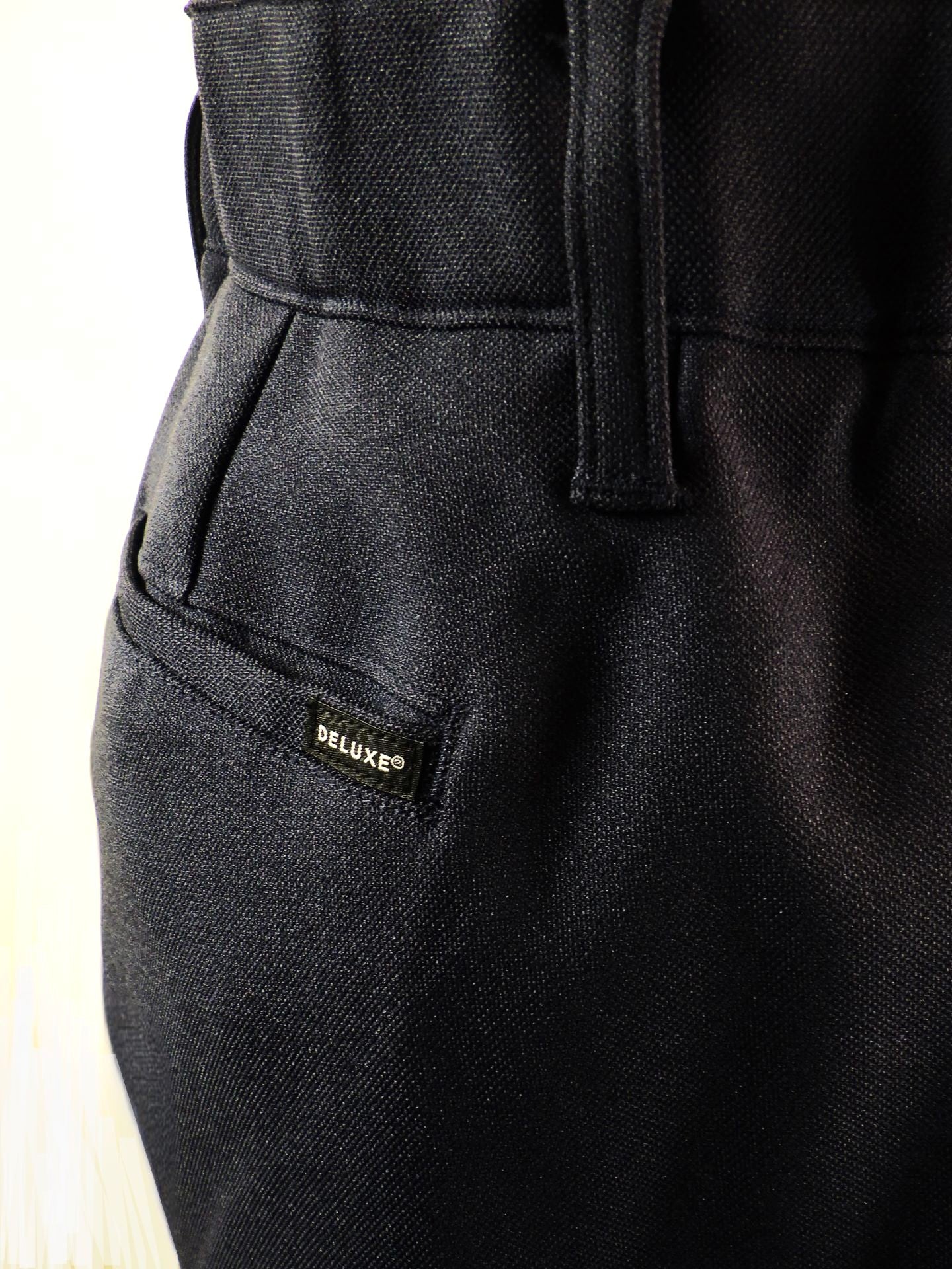 DELUXE　ズートピンタックパンツ　25AD4258-BK