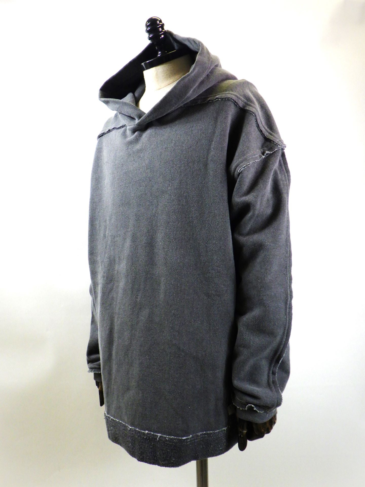 NAPE_　ピグメントスウェットプルオーバーフーディ　133-GY