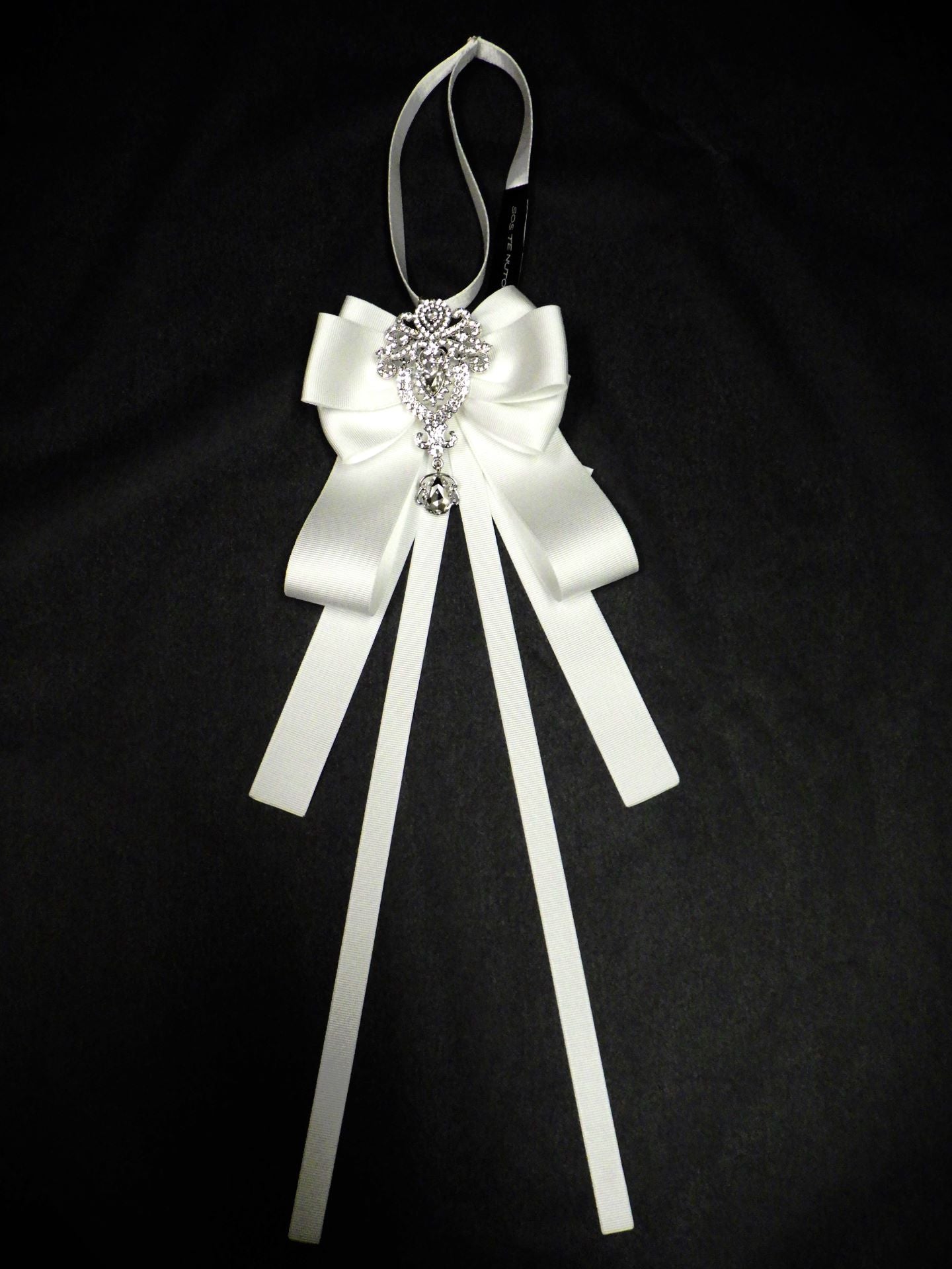 SOS TE NUTO　ブローチ付きリボンタイ　2619Z04