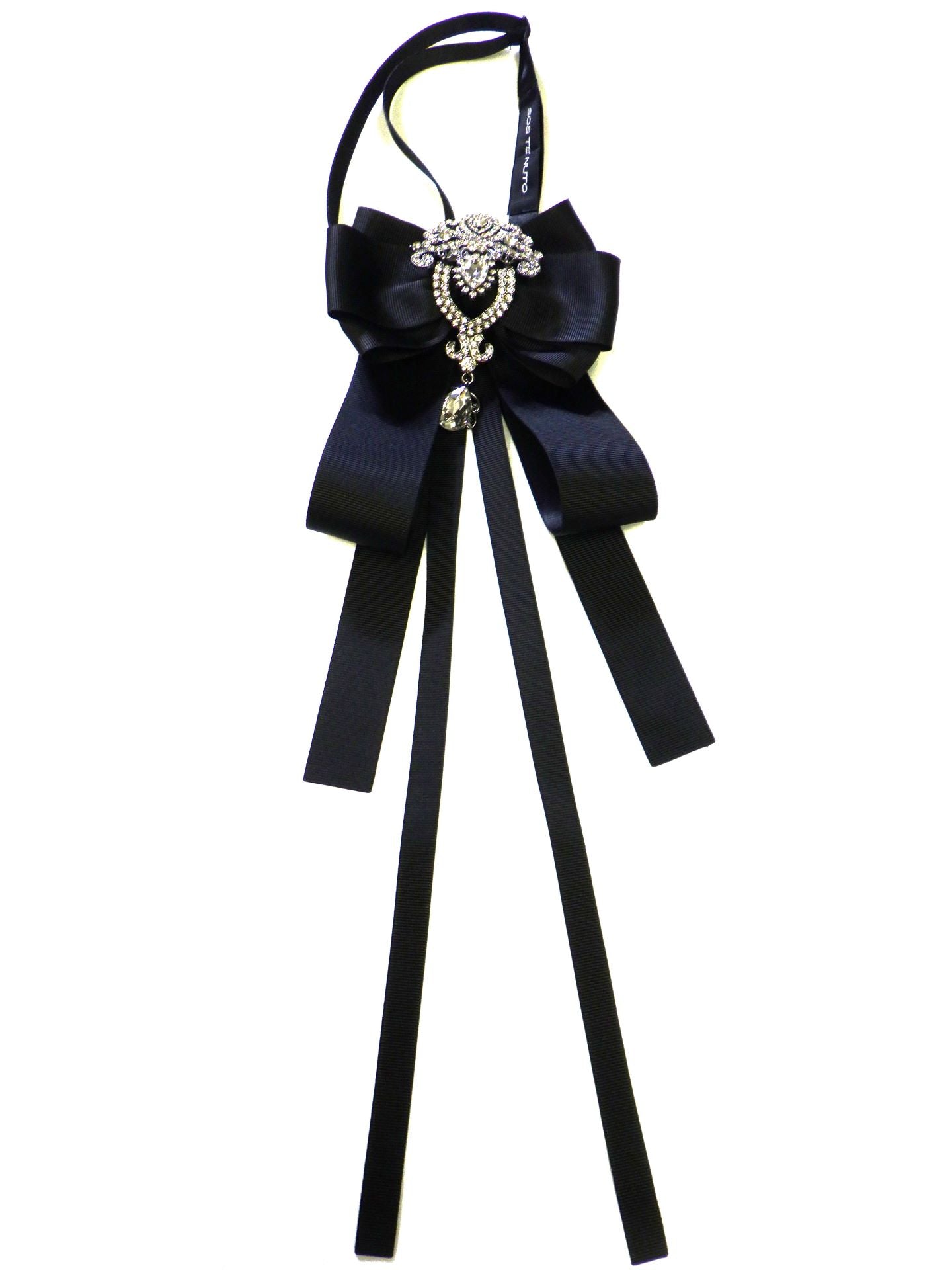 SOS TE NUTO　ブローチ付きリボンタイ　2619Z05