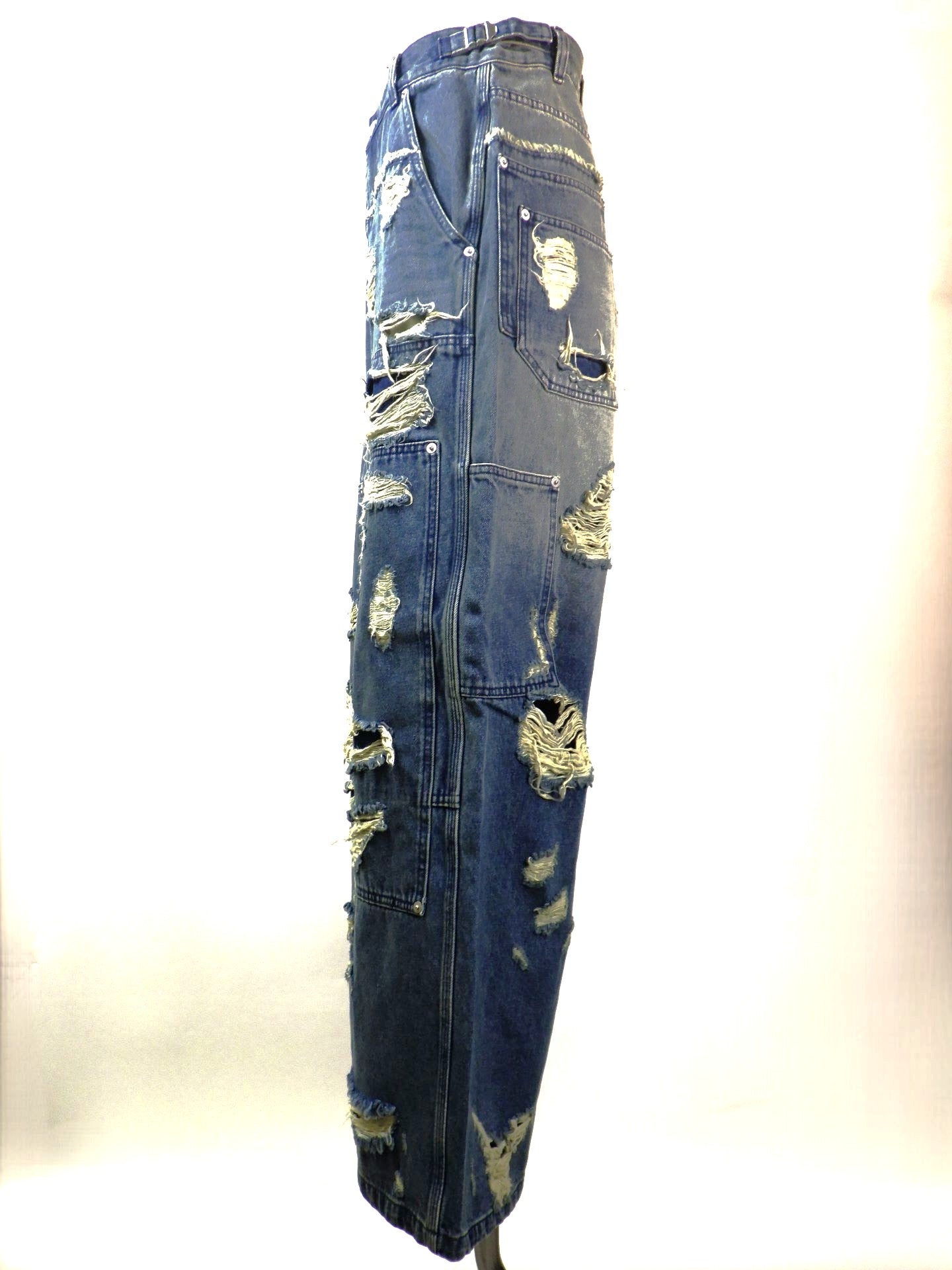 WIZZARD　ディストレストペインターデニム　W25AW-PA05X