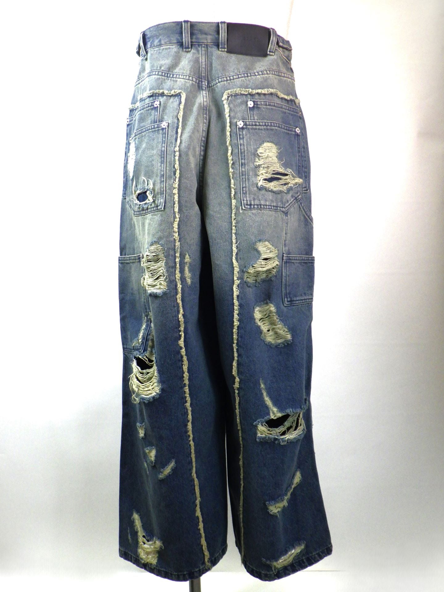 WIZZARD　ディストレストペインターデニム　W25AW-PA05X