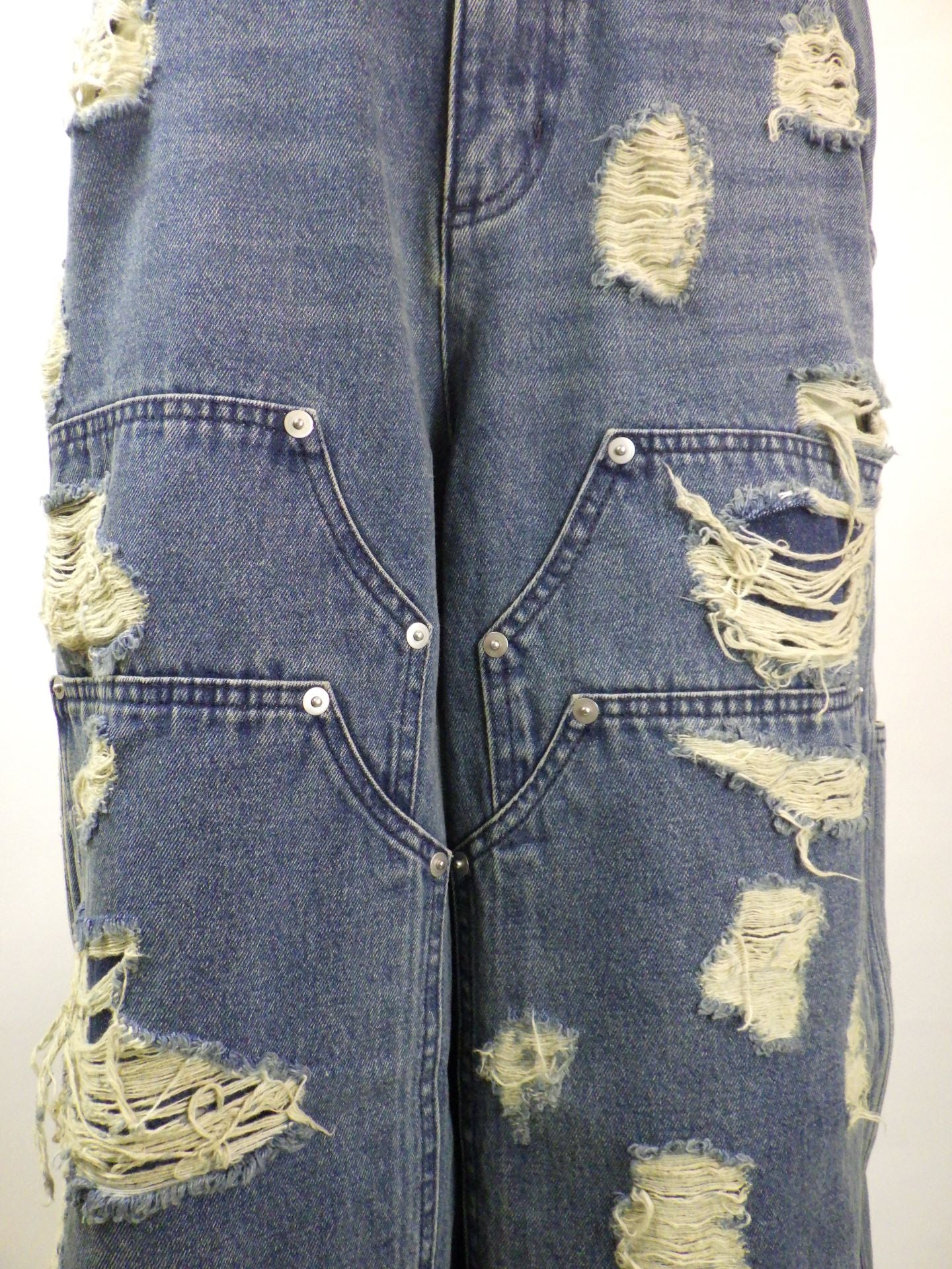 WIZZARD　ディストレストペインターデニム　W25AW-PA05X