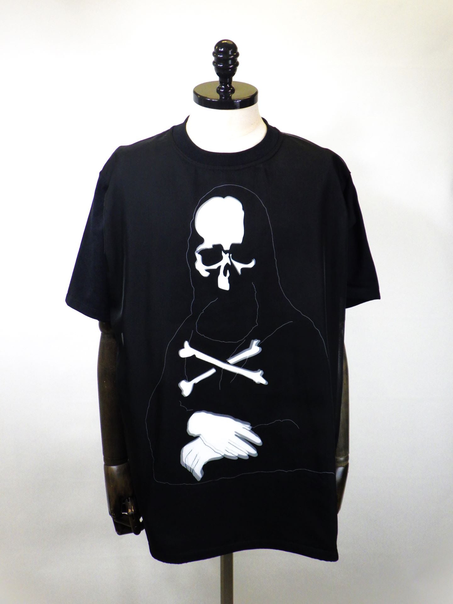 TRIPPY ART　TRIPPY ART×mastermind JAPANコラボレーションモチーフTEE'MONALIZA'　TRMM-001-BK