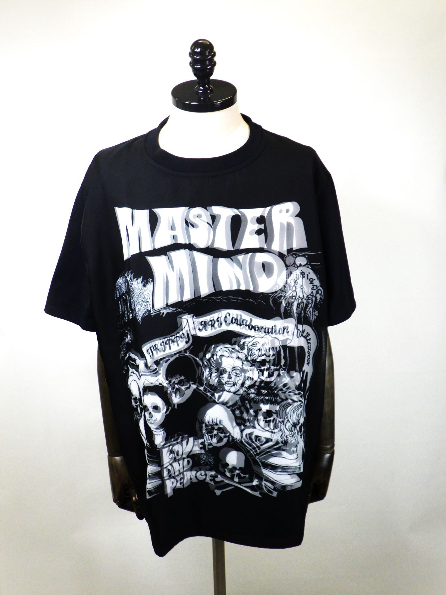 TRIPPY ART　TRIPPY ART×mastermind JAPANTRIPPY ART×mastermind JAPAN コラボレーションモチーフTEE'ROCK STARS'　TRMM-003-BK