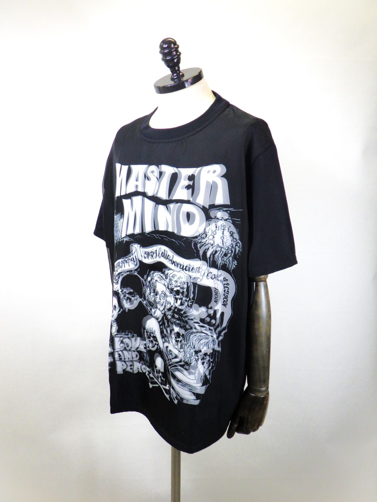 TRIPPY ART　TRIPPY ART×mastermind JAPANTRIPPY ART×mastermind JAPAN コラボレーションモチーフTEE'ROCK STARS'　TRMM-003-BK